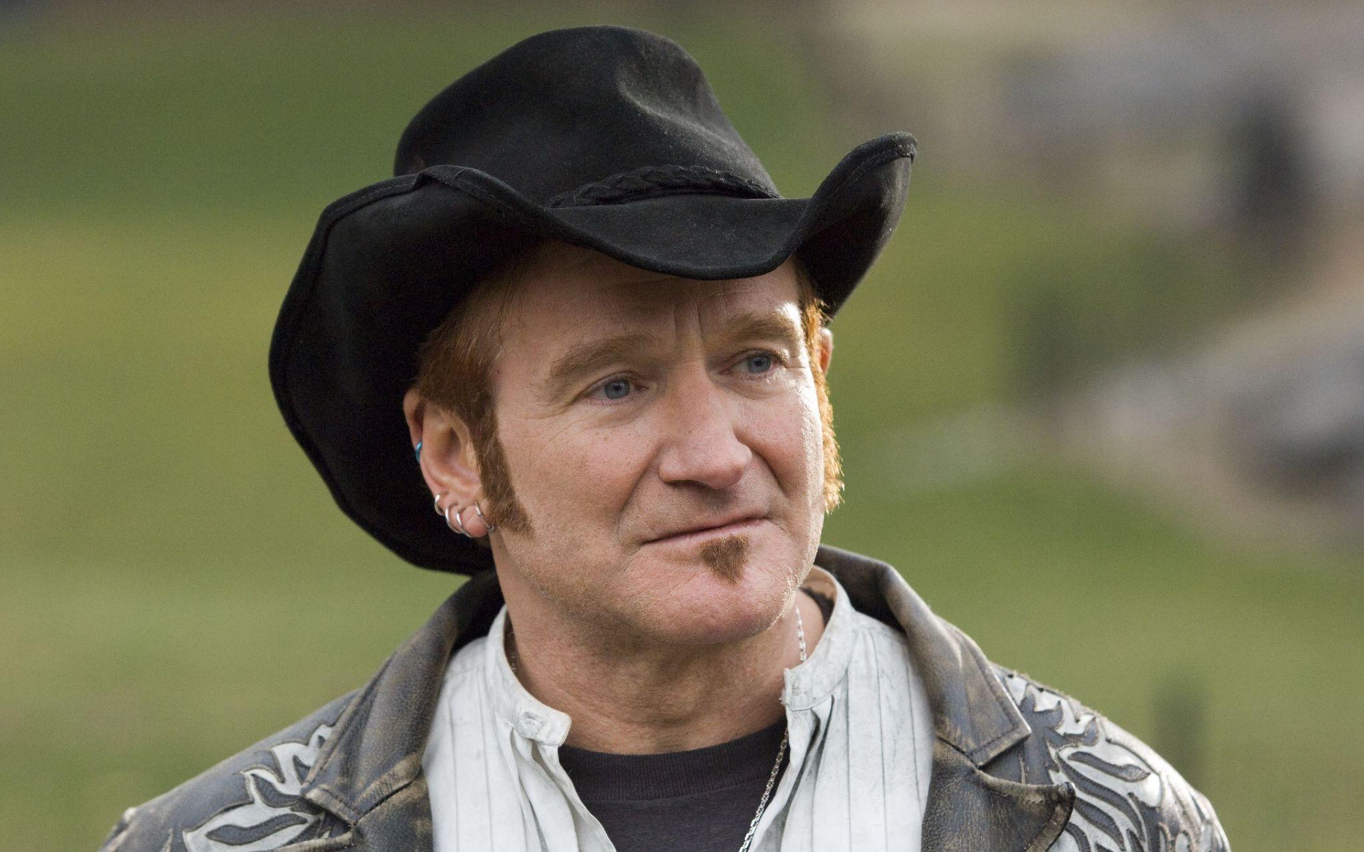 Робин Уильямс в шляпе