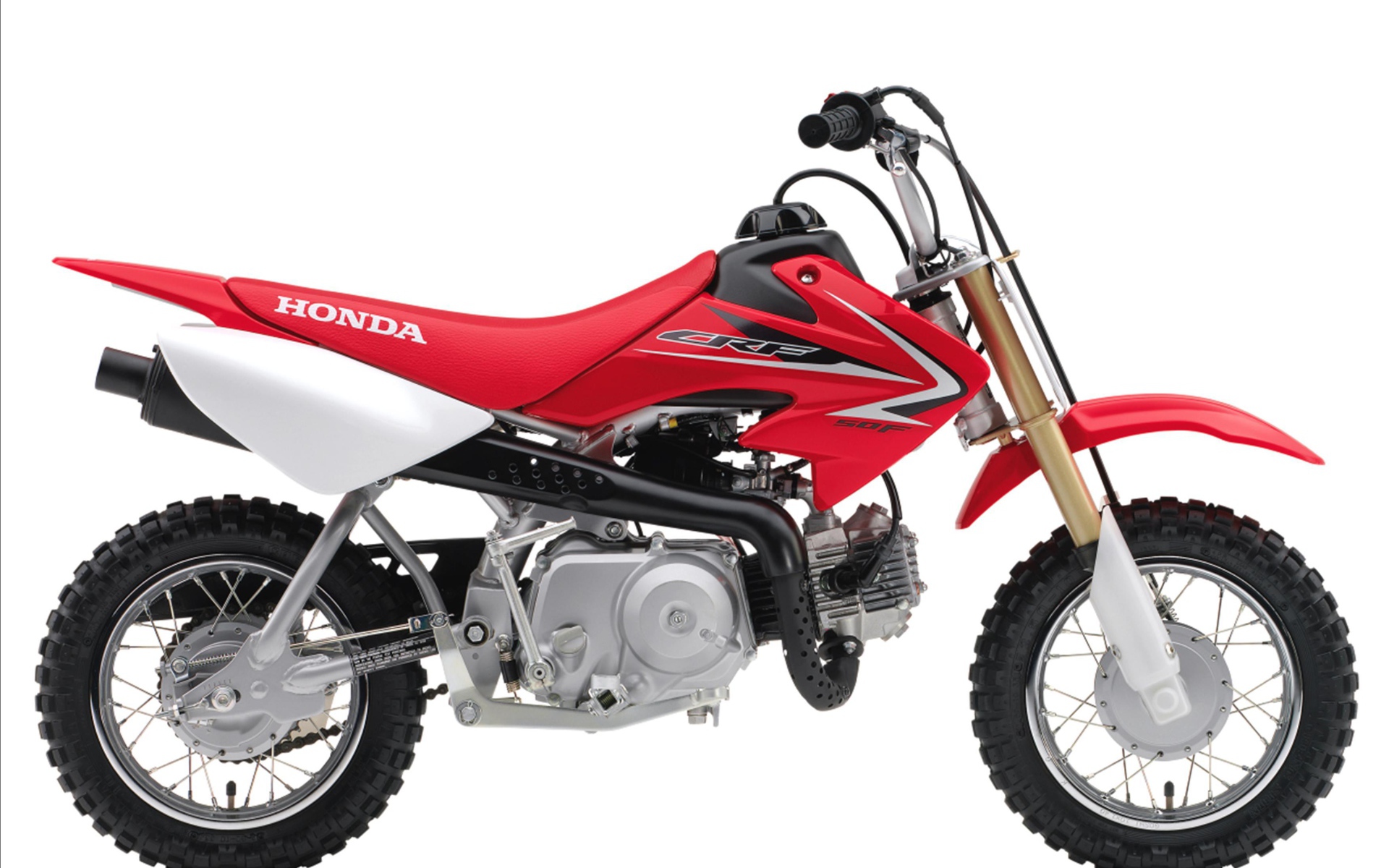 Мотоцикл модели Honda CRF 110 F
