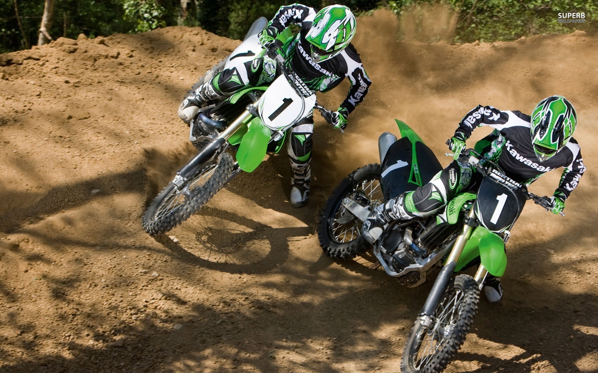 Мотоцикл модели Kawasaki KX 450 F