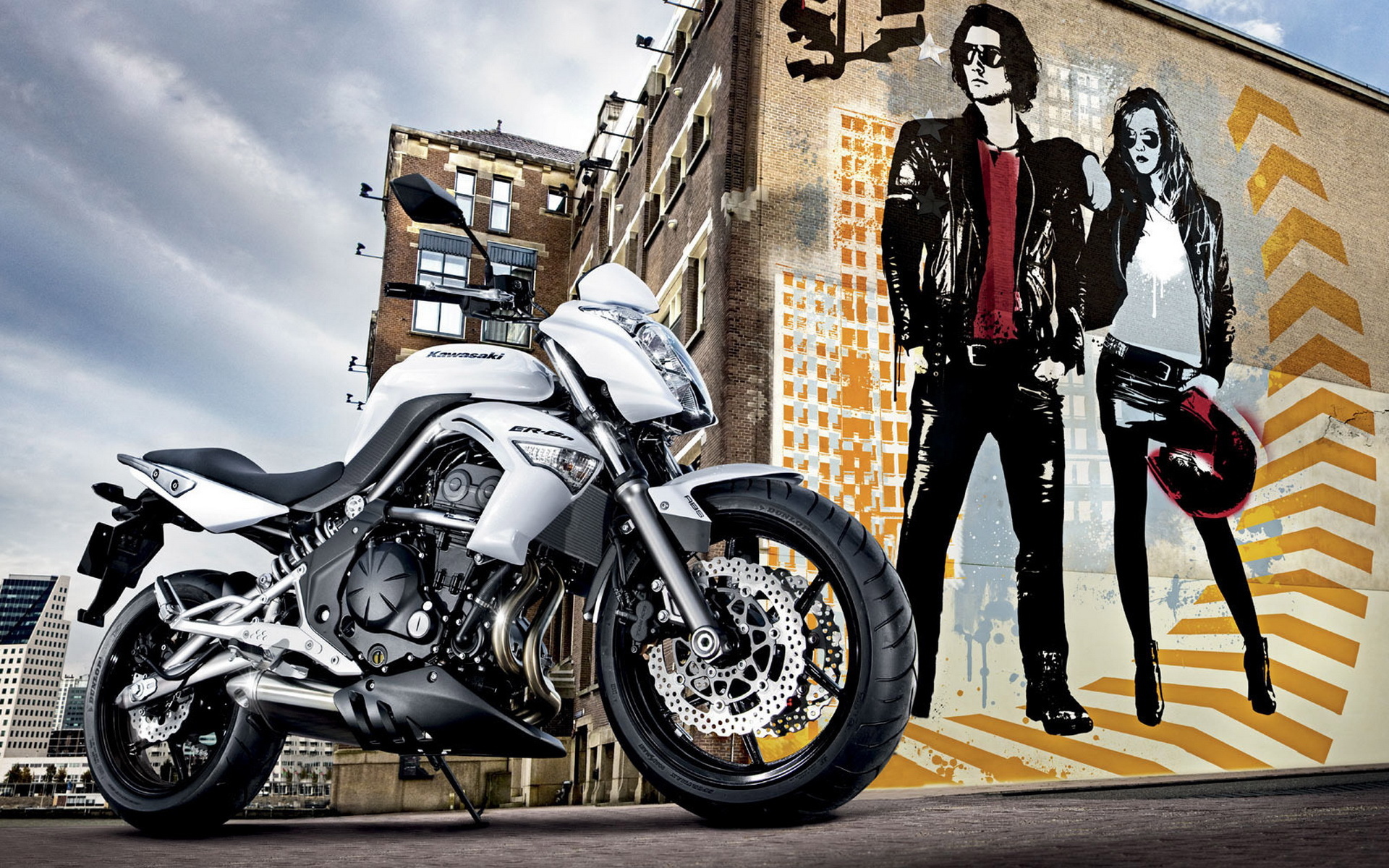 Невероятный мотоцикл Kawasaki ER-6n