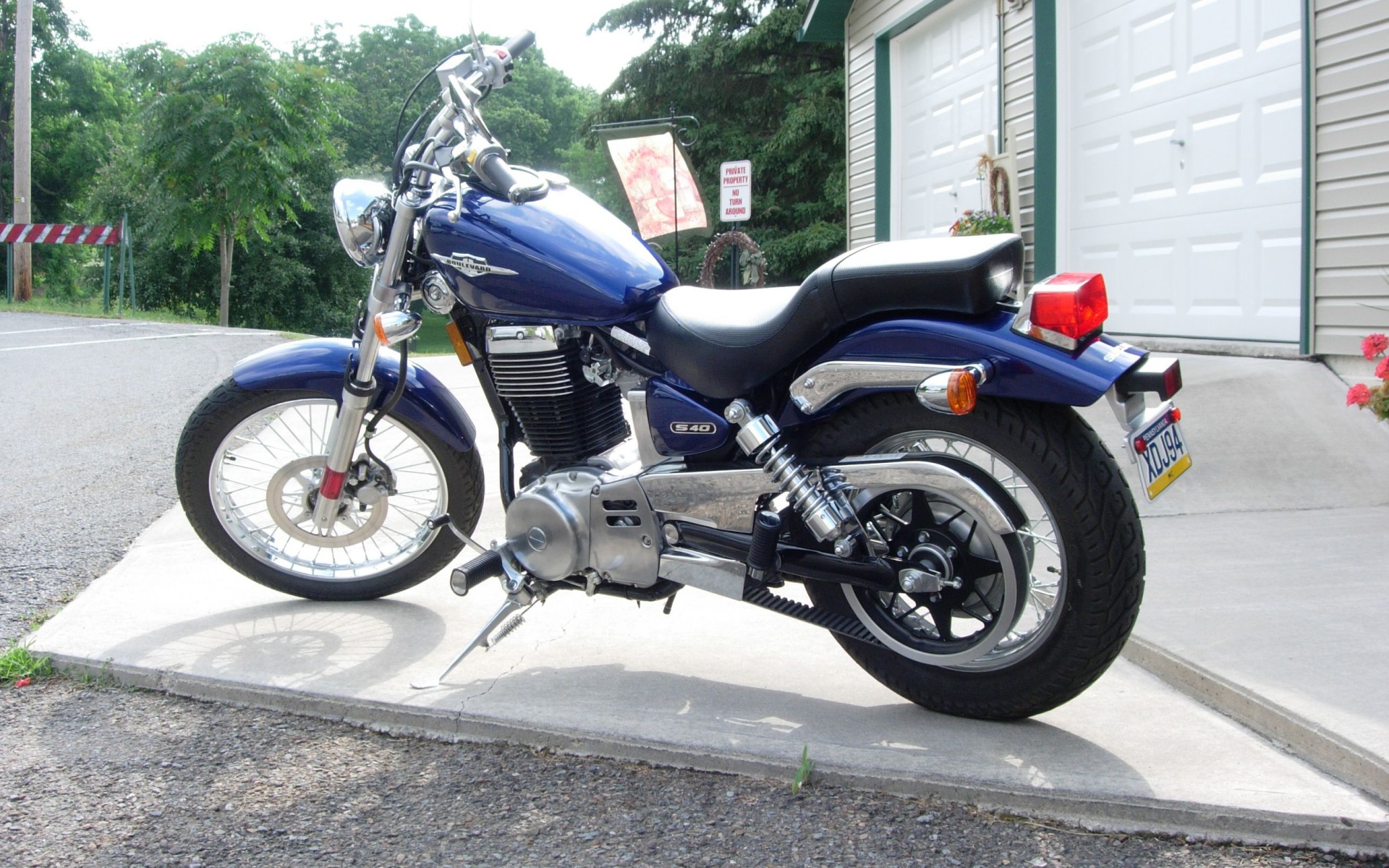 Невероятный мотоцикл Suzuki Boulevard S 40