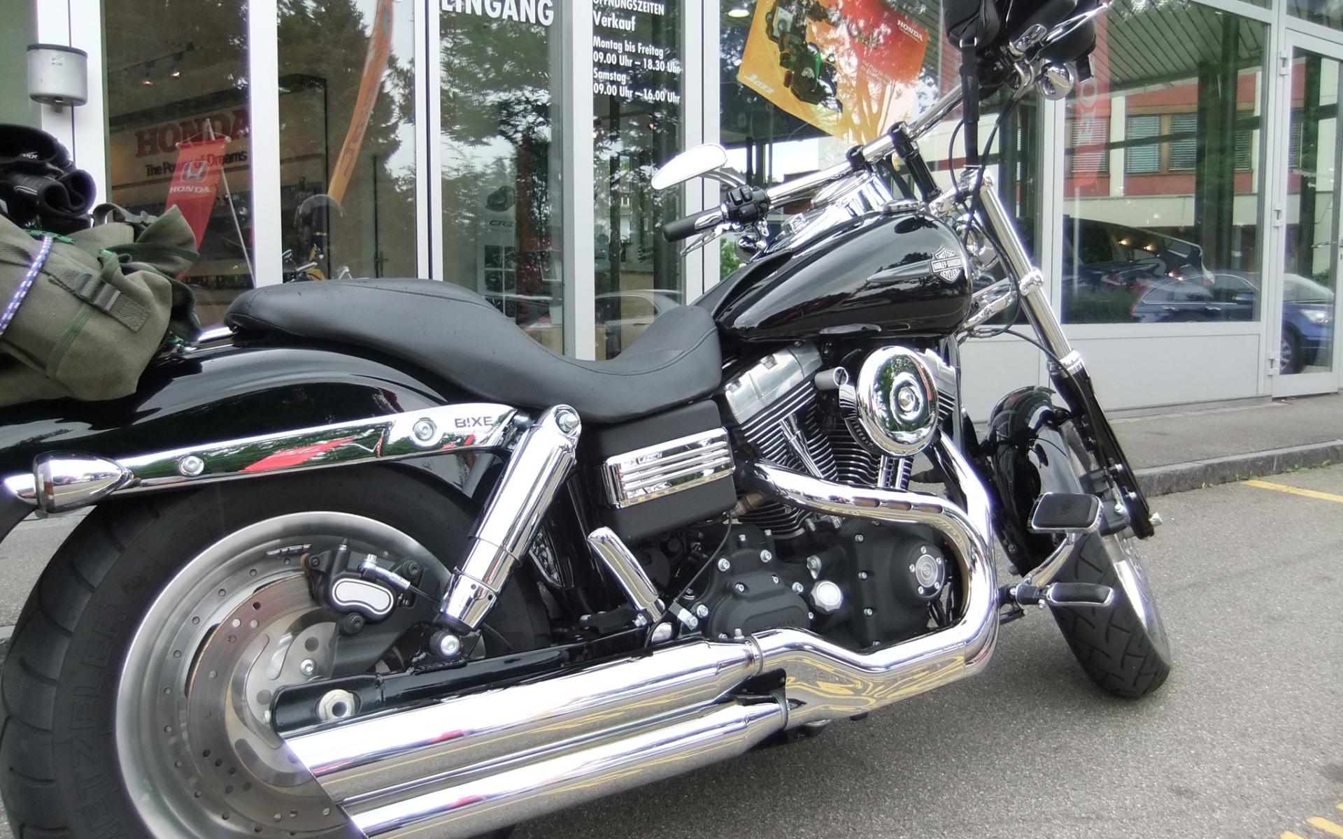 Невероятно быстрый мотоцикл Harley-Davidson Dyna Fat Bob