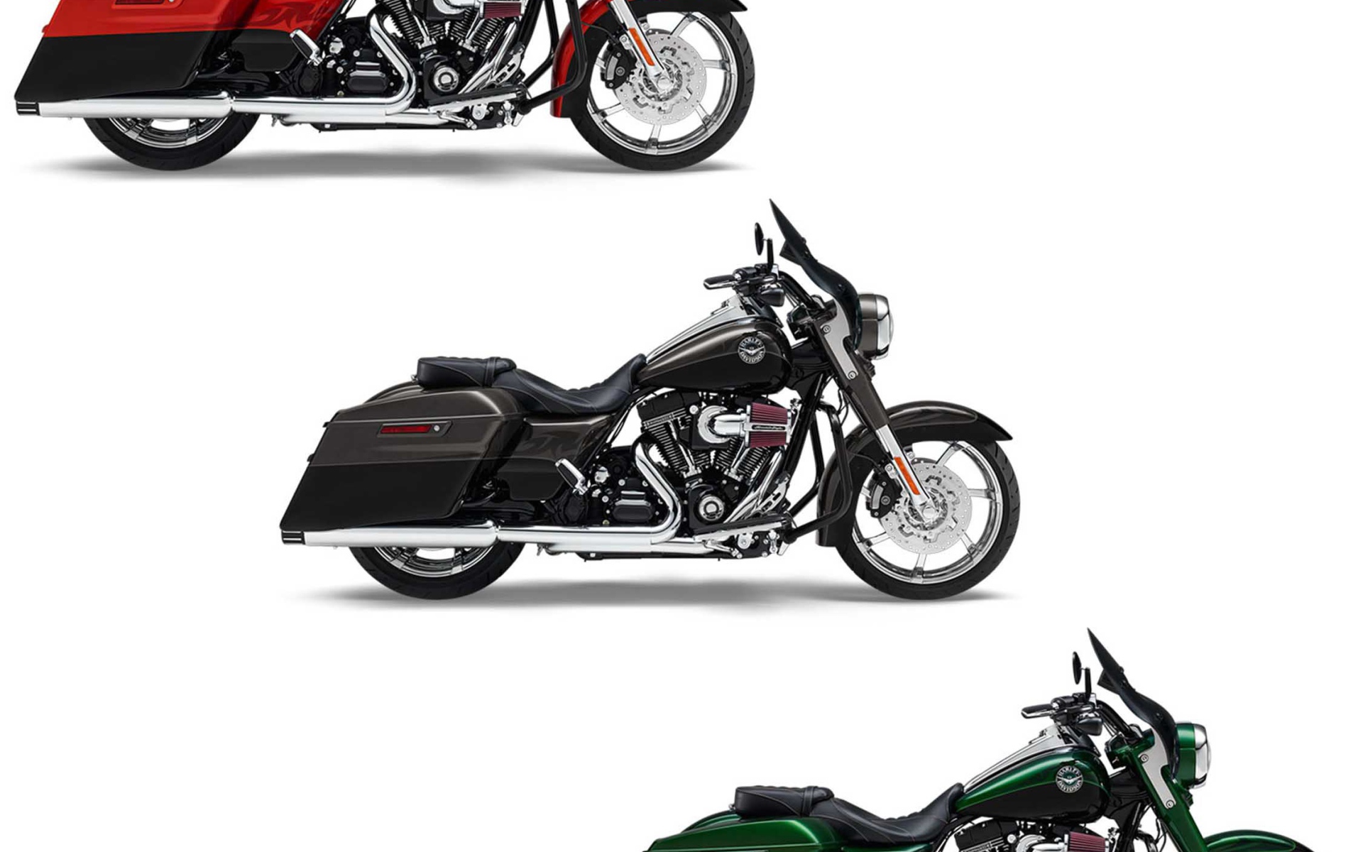 Мотоцикл модели Harley-Davidson CVO Road King