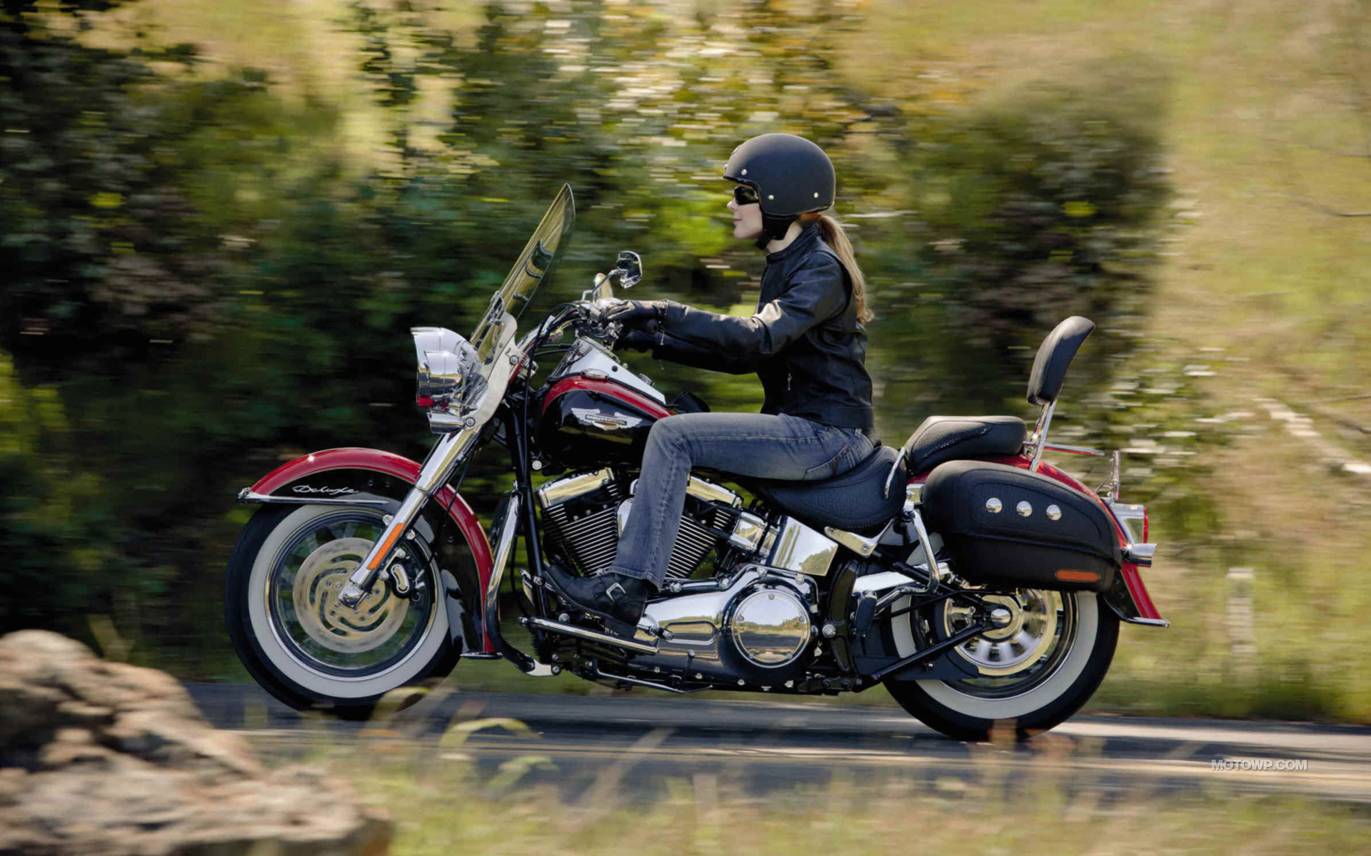 Мотоцикл модели Harley-Davidson Heritage Softail