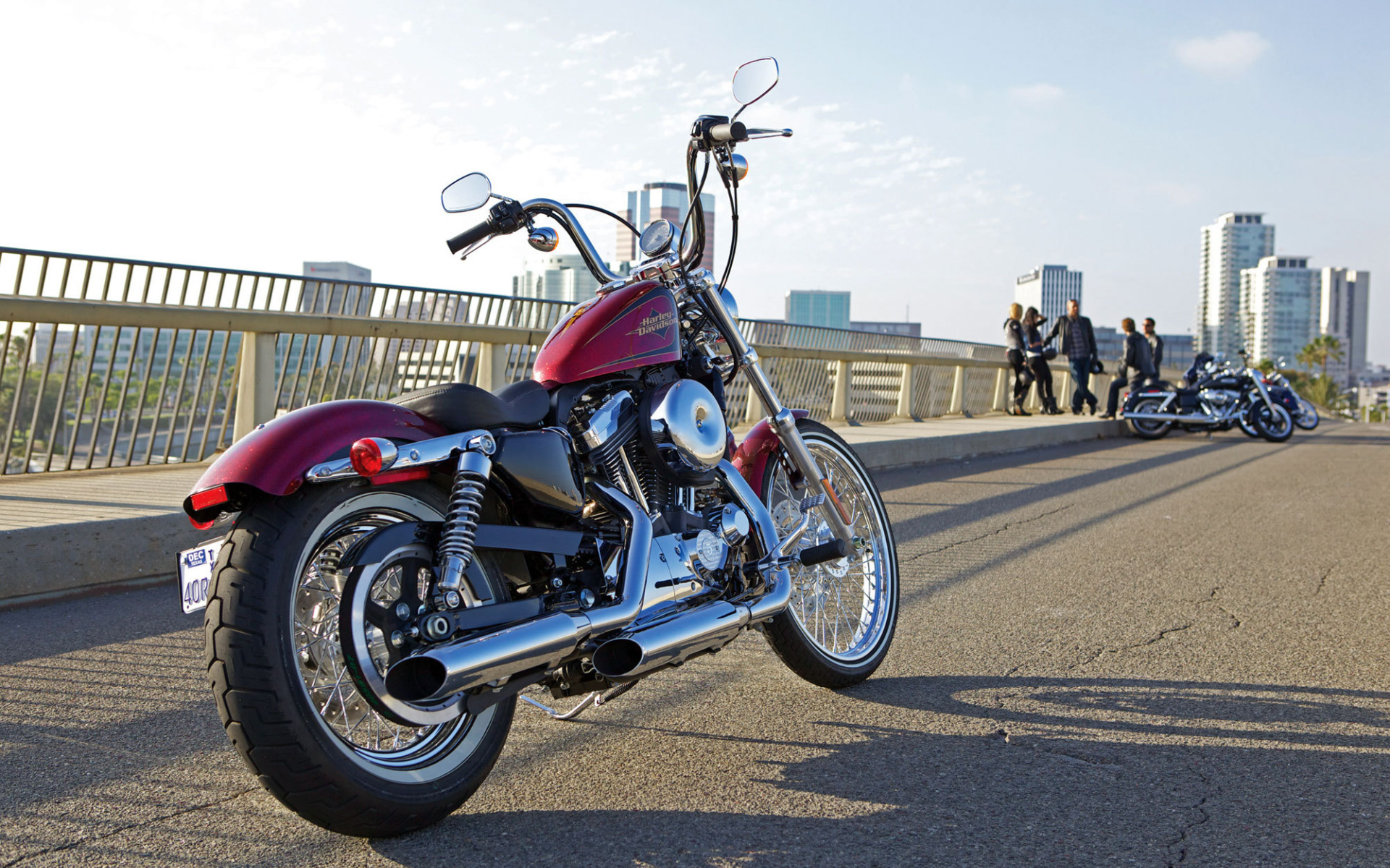 Надежный мотоцикл Harley-Davidson XL 1200V Sportster Seventy-Two