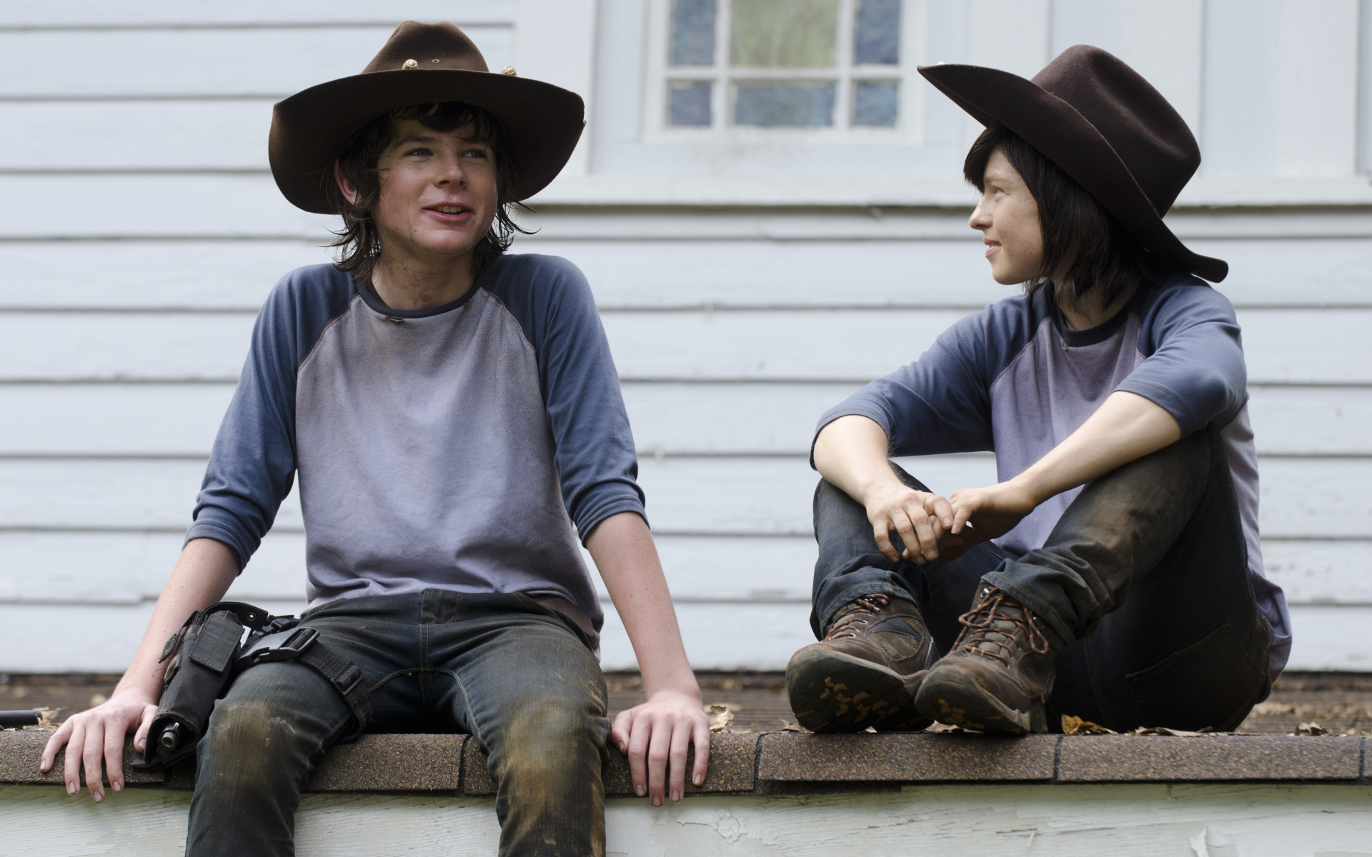 Карл и Карл из Ходячих мертвецов