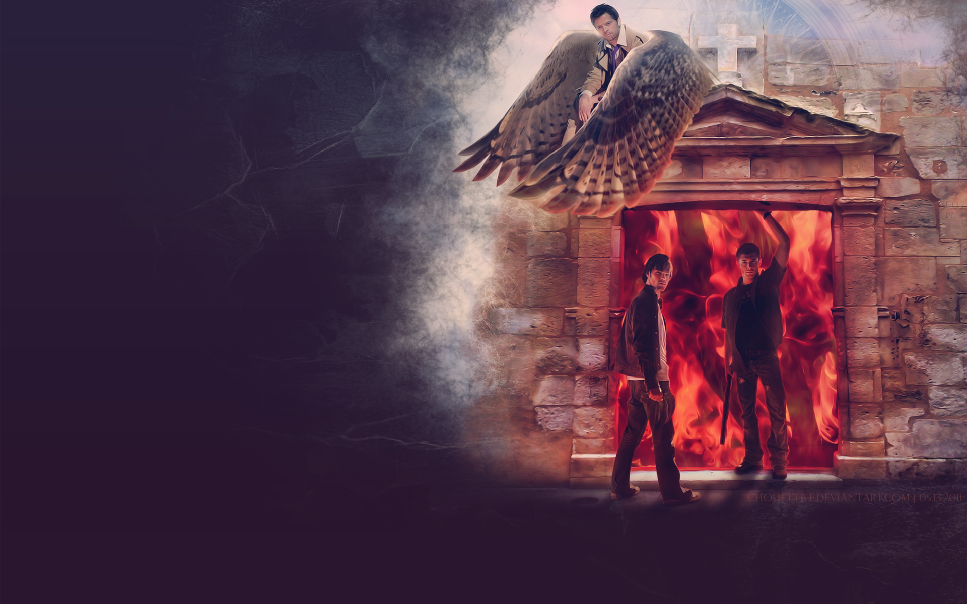 Врата ада из сериала Сверхъестественное