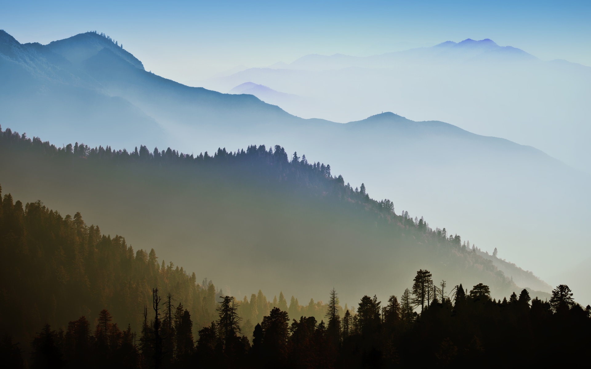 Пейзаж в горах