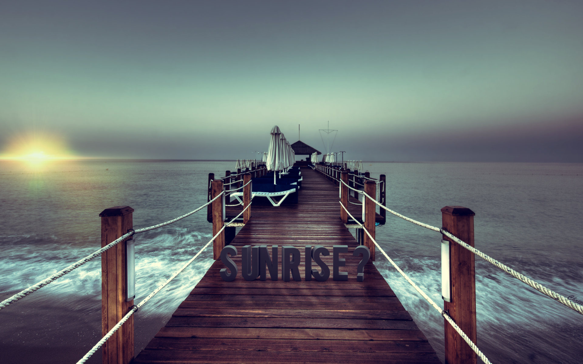 Надпись на мостике