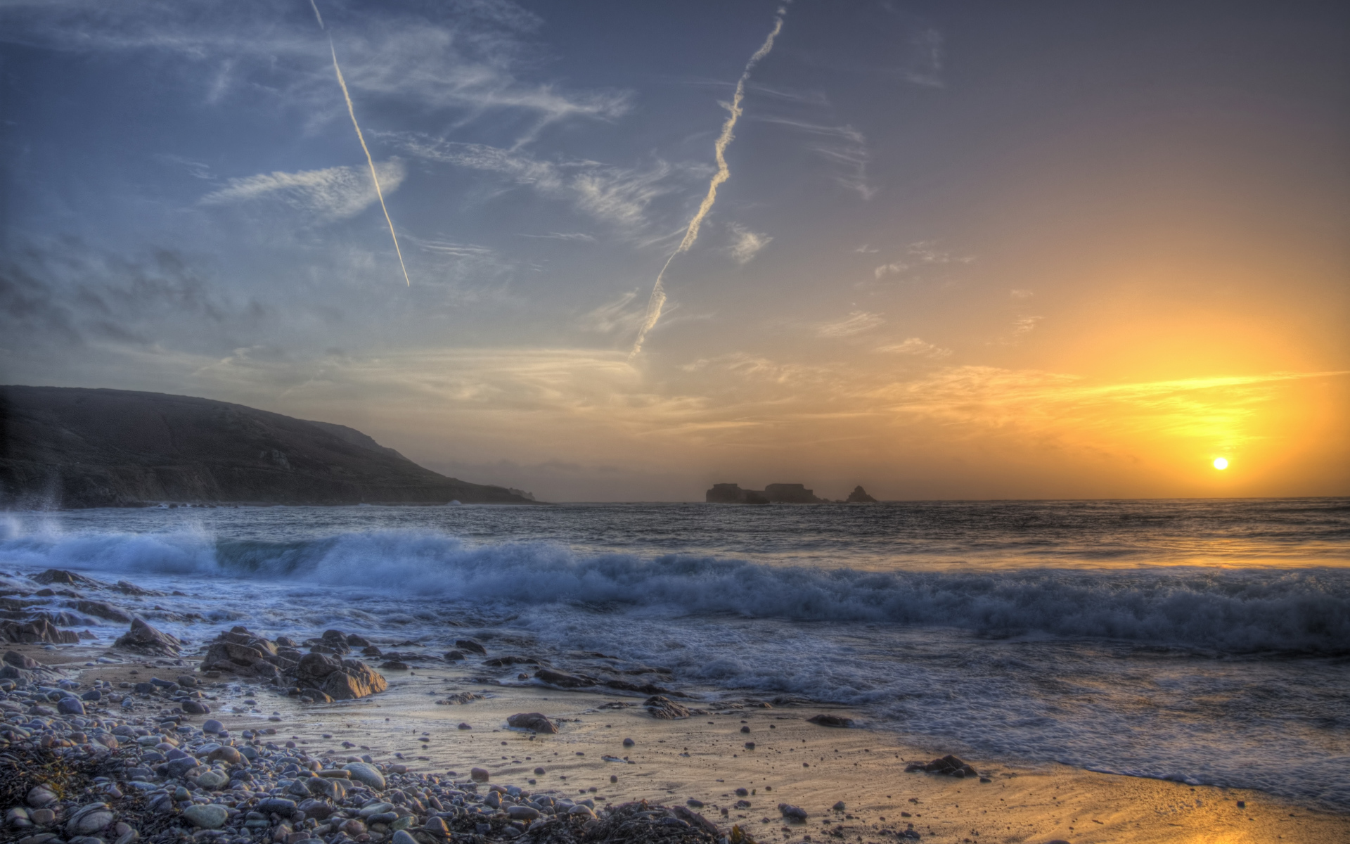 Облака перед закатом