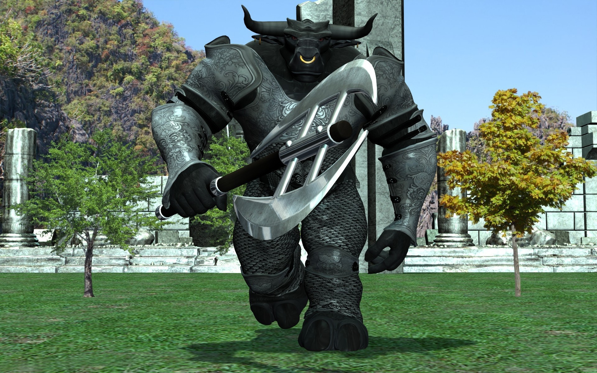 Минотавр с топором