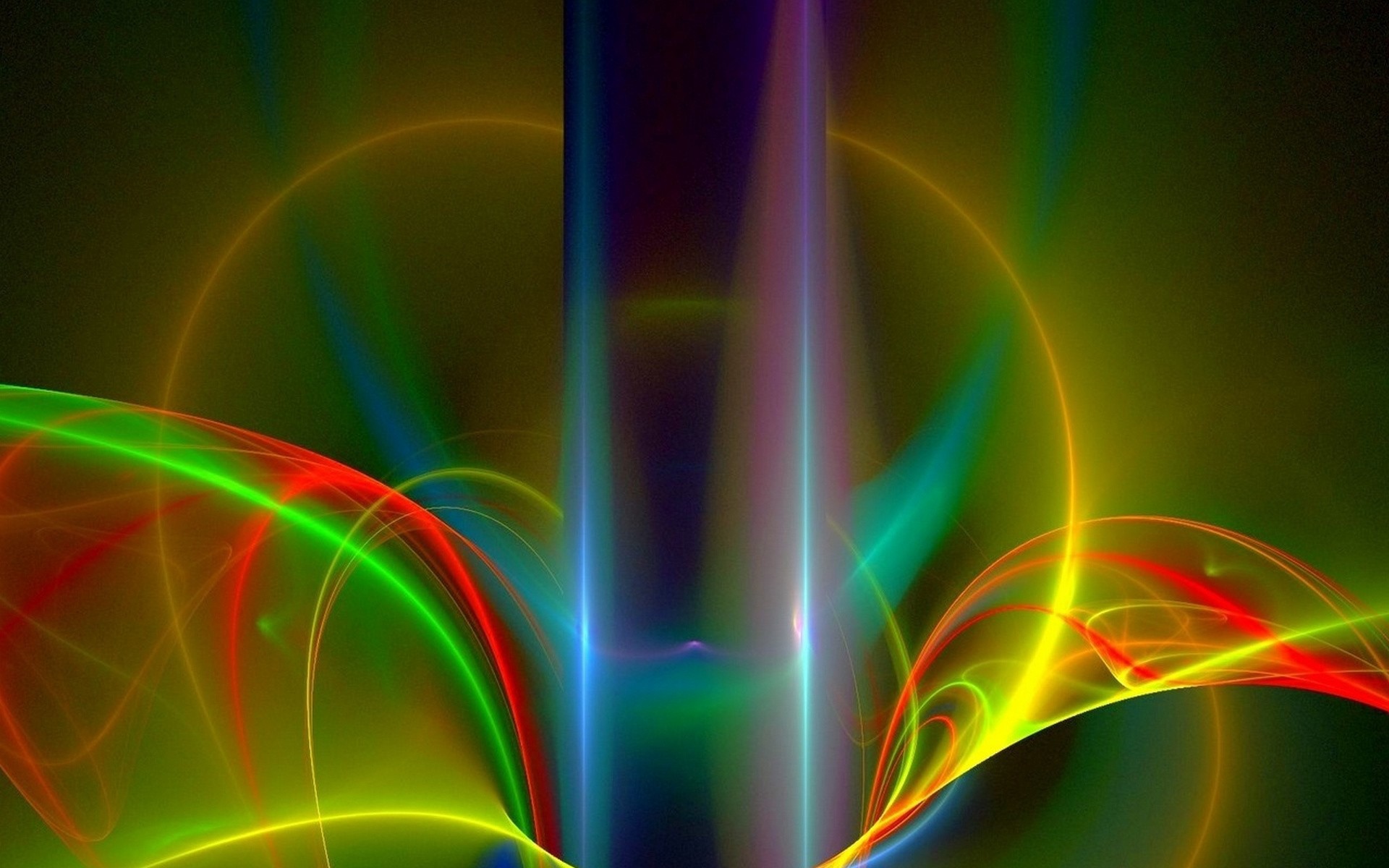 Неоновая абстракция