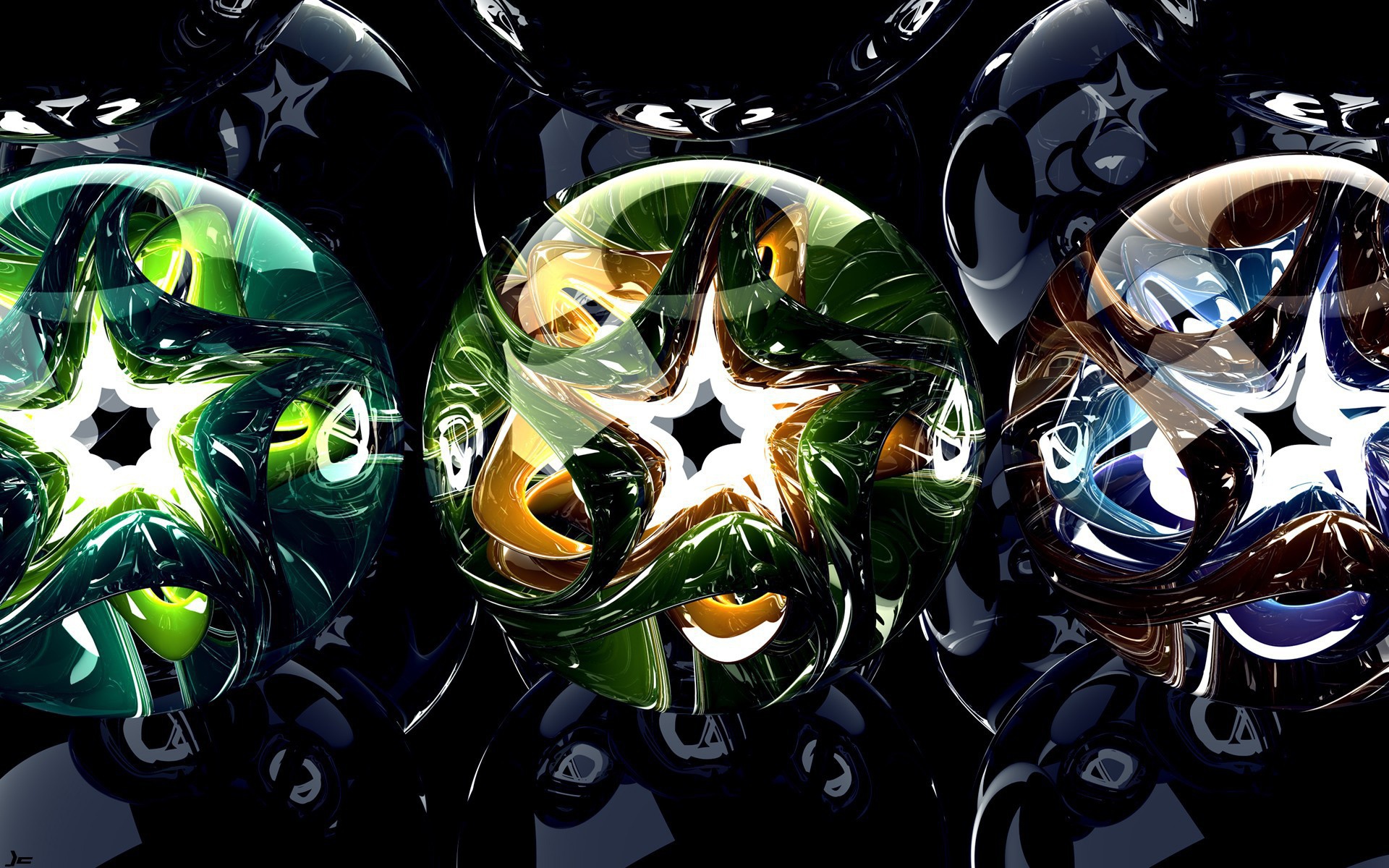 Абстракция из шаров