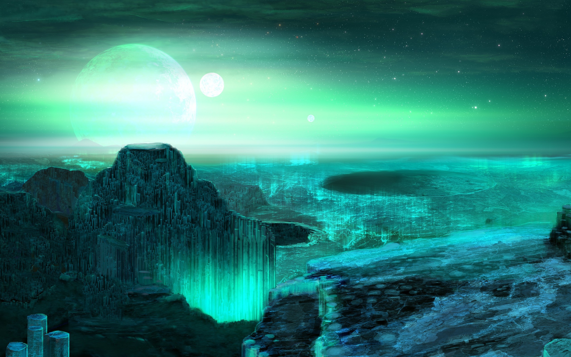 Мертвый ледяной мир