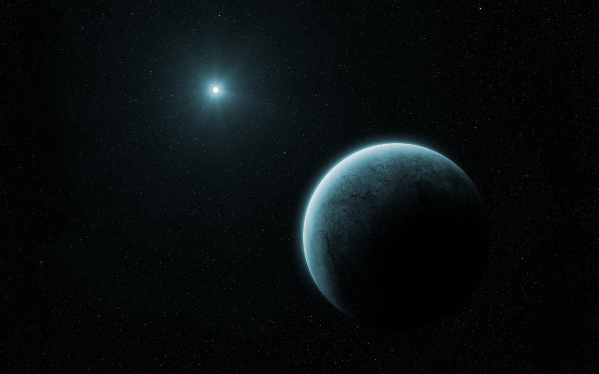 Планета и солнце