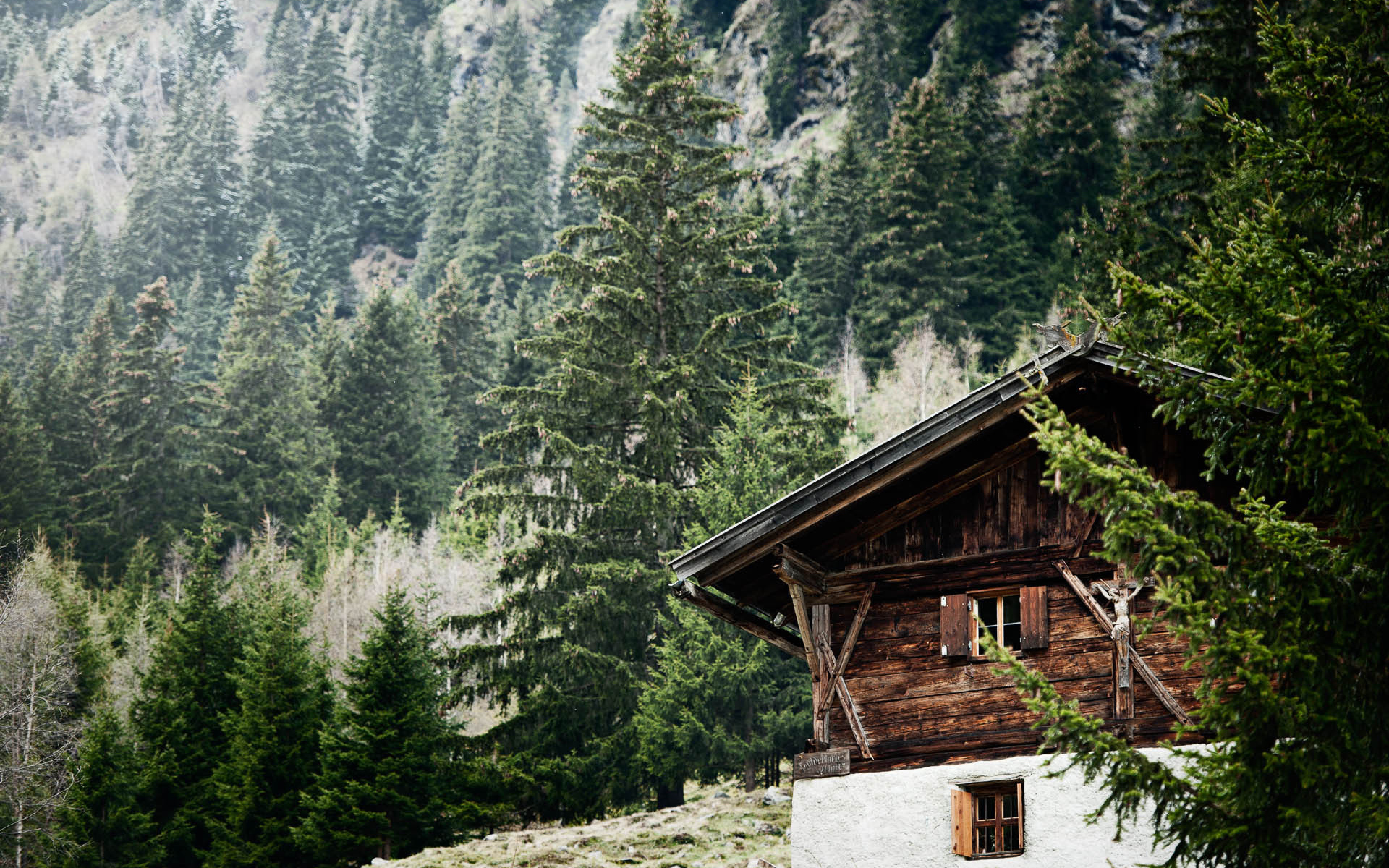 Хижина у подножия в городе Нойштифт, Австрия