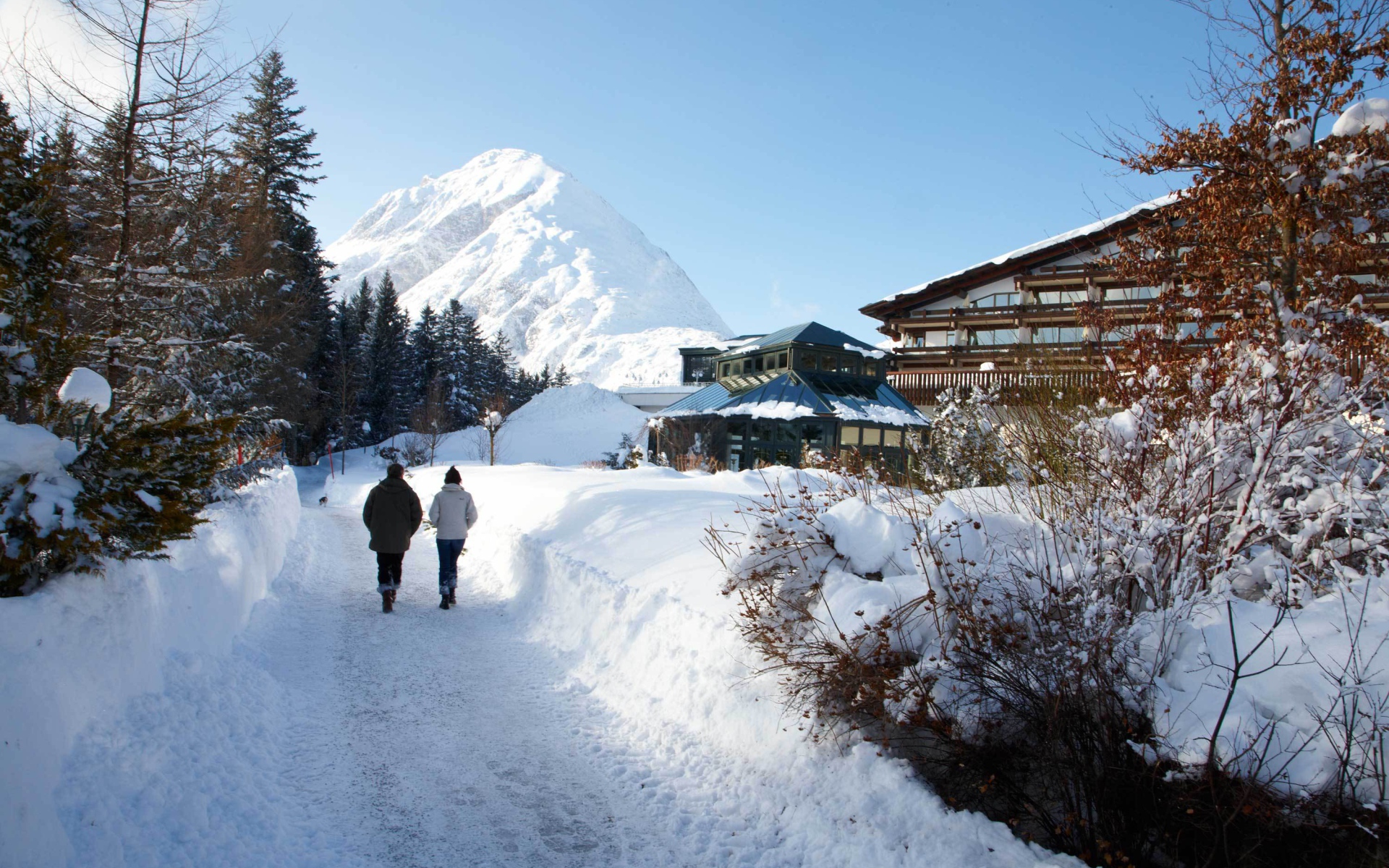 Зимний отдых на курорте Тельфс-Бюхен, Австрия