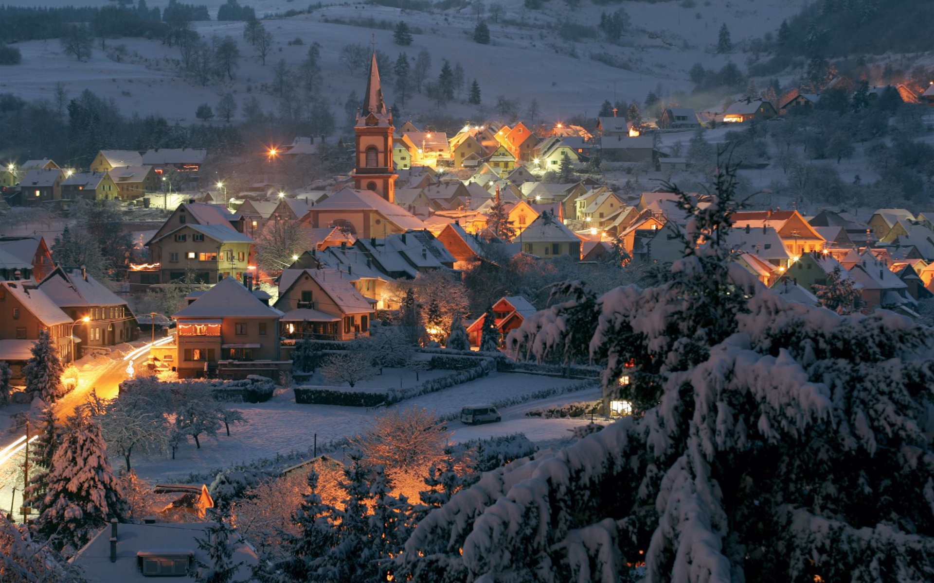 Рождество в Эльзасе, Франция
