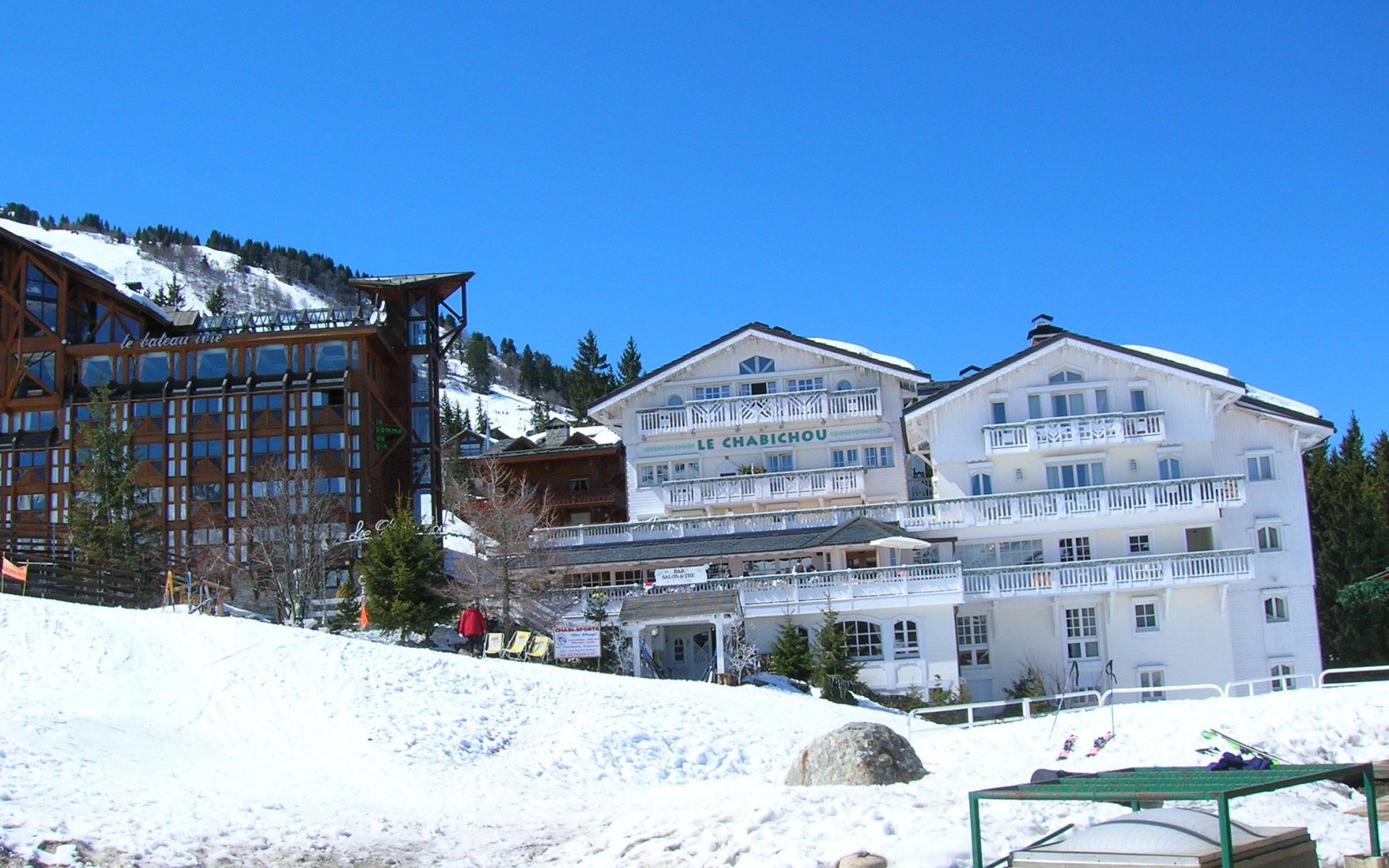 Гостиница на горнолыжном курорте Куршевель, Франция