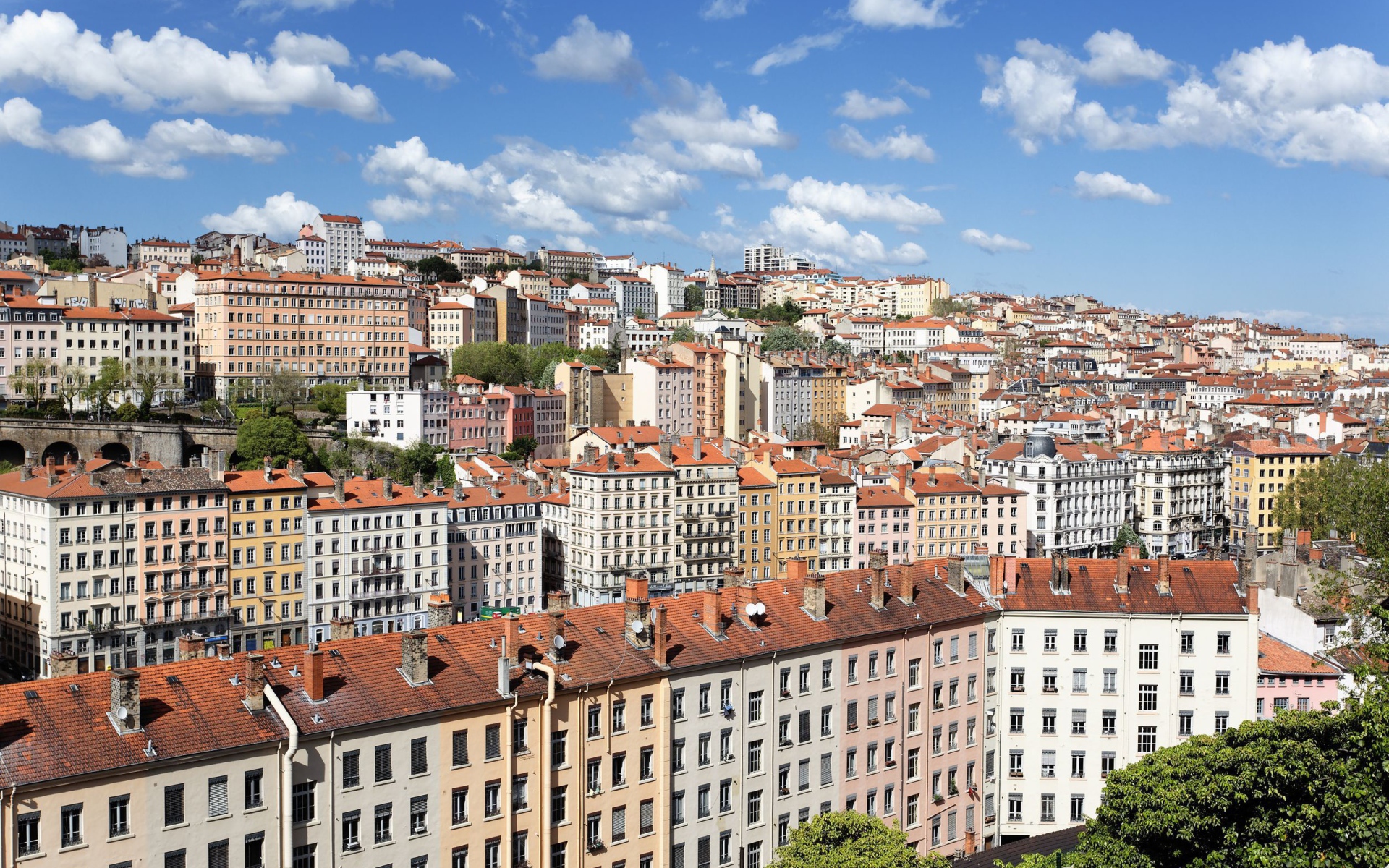 Город Лион, Франция