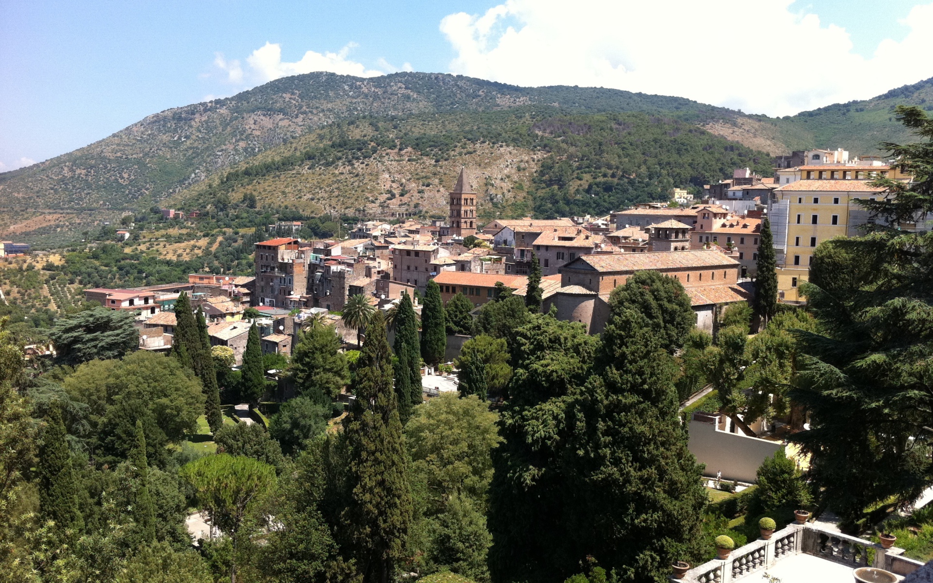 Город в Тиволи, Италия