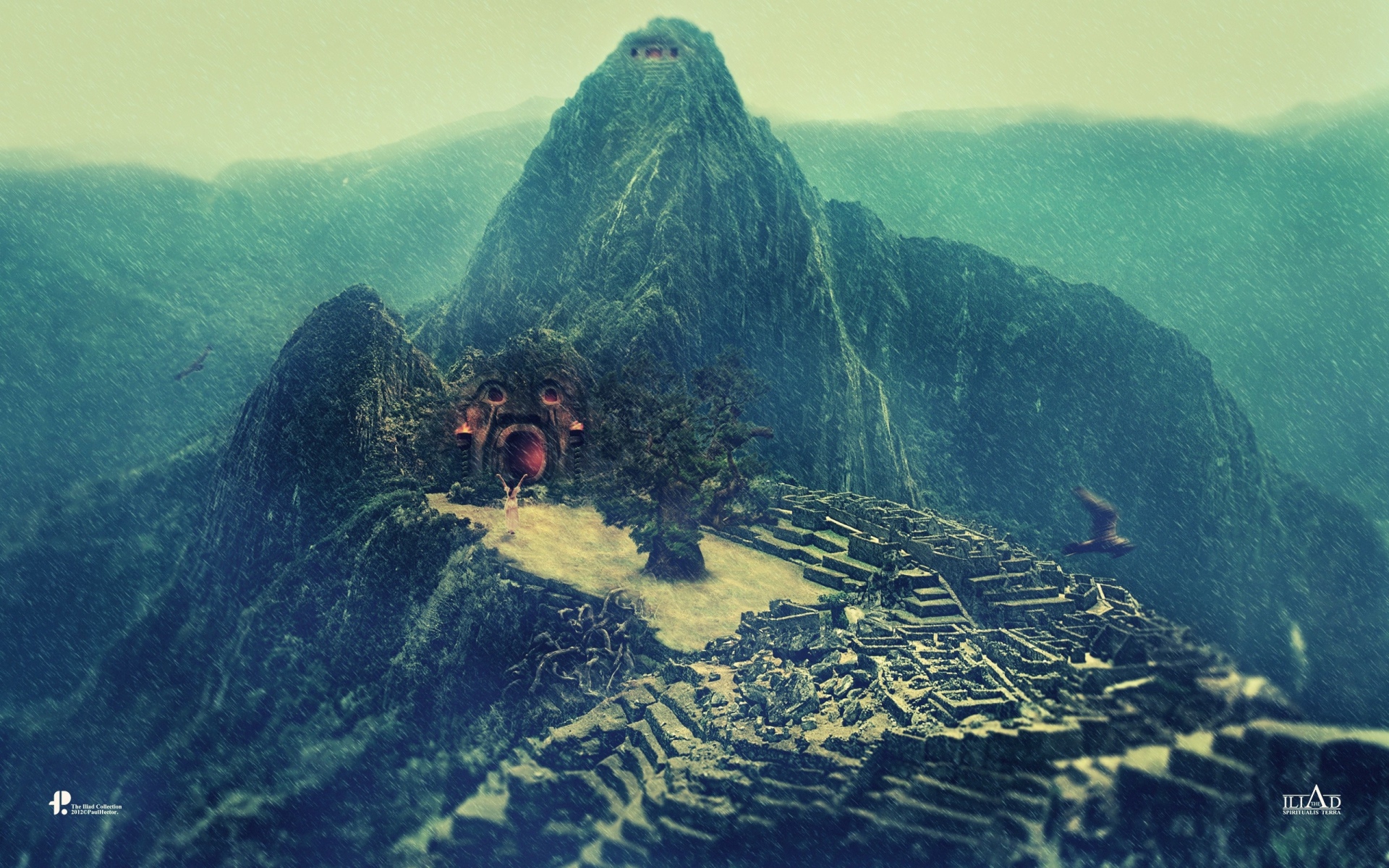 Древний храм в Перу