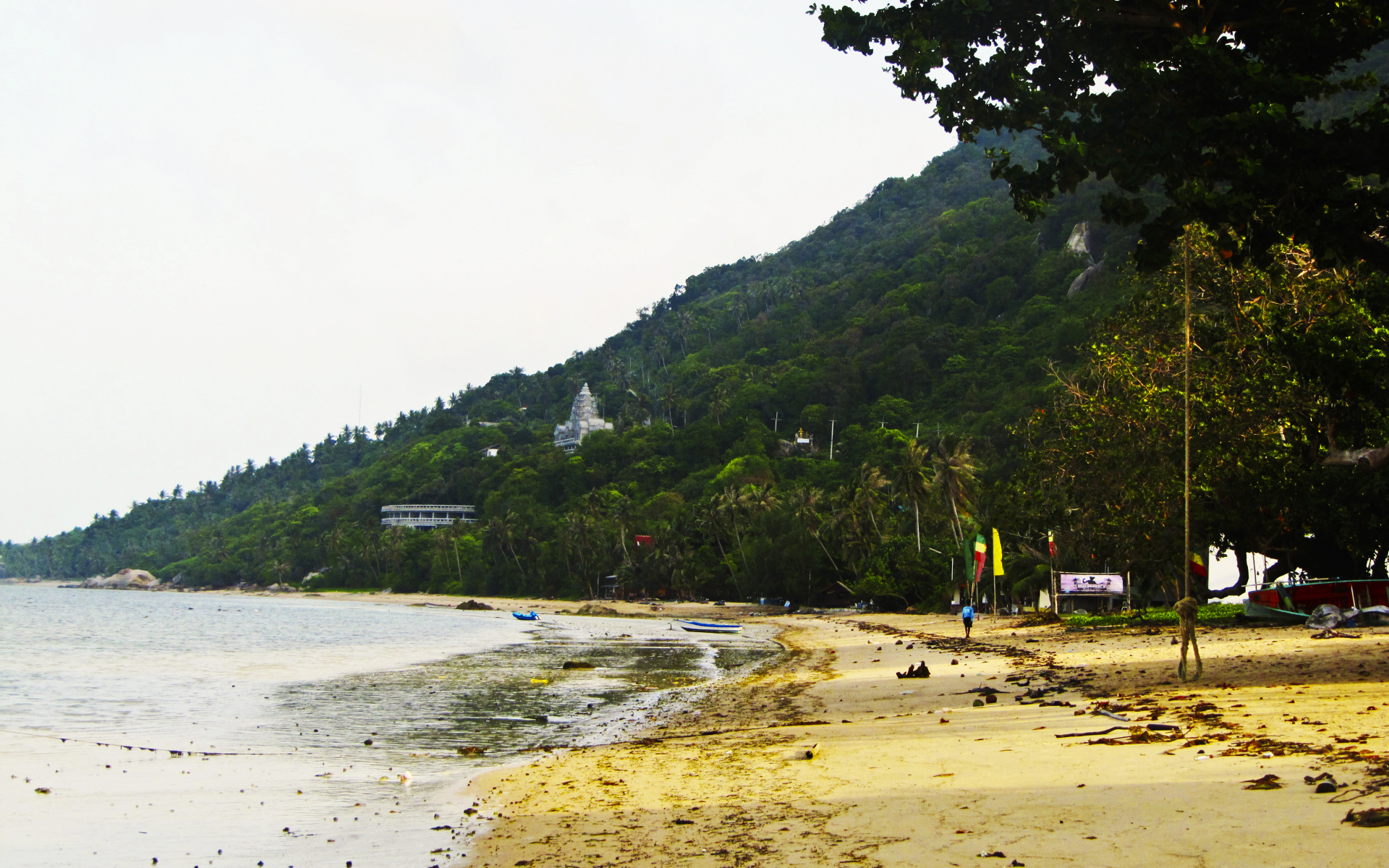 Золотой пляж на острове Панган, Таиланд