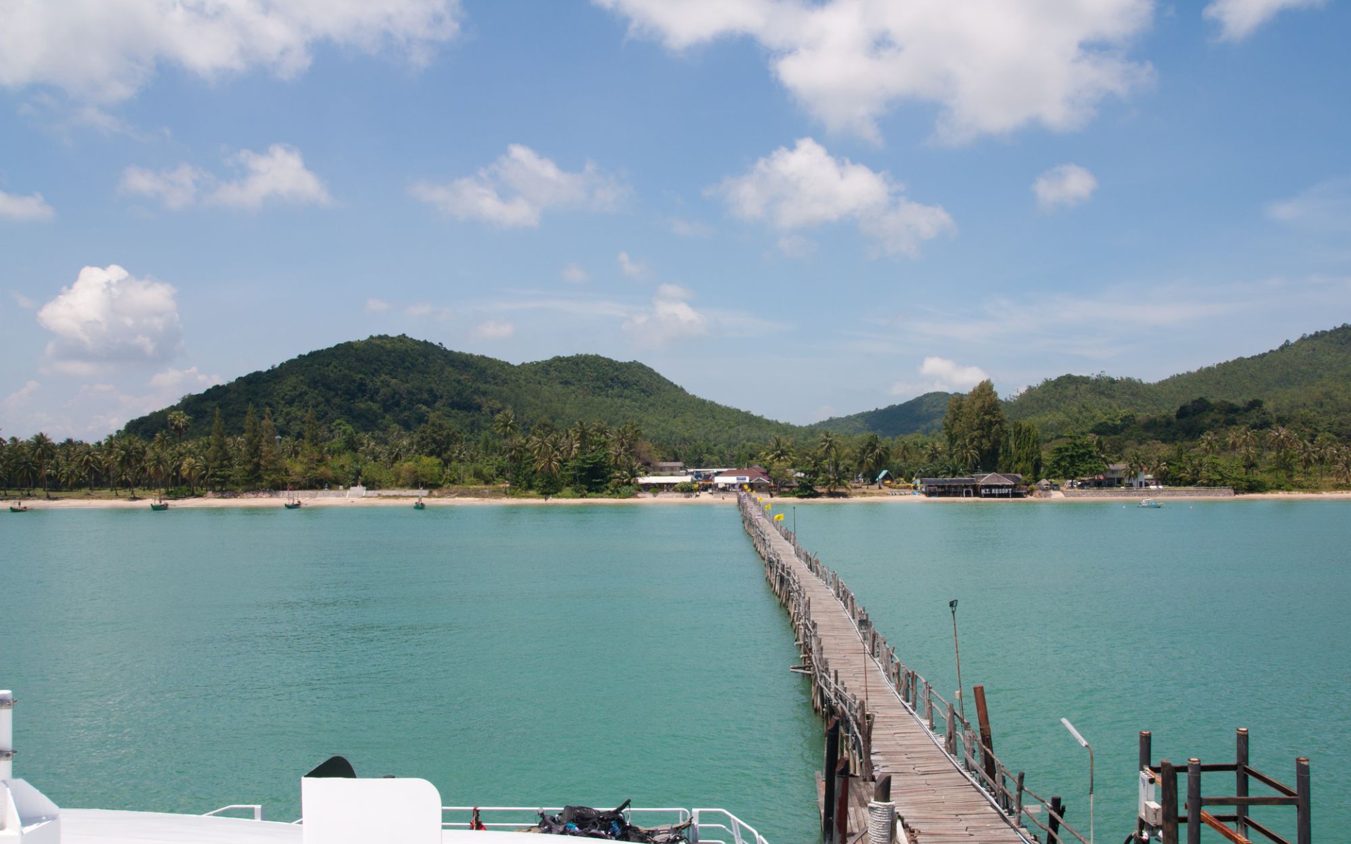 Пристань на острове Тао, Таиланд