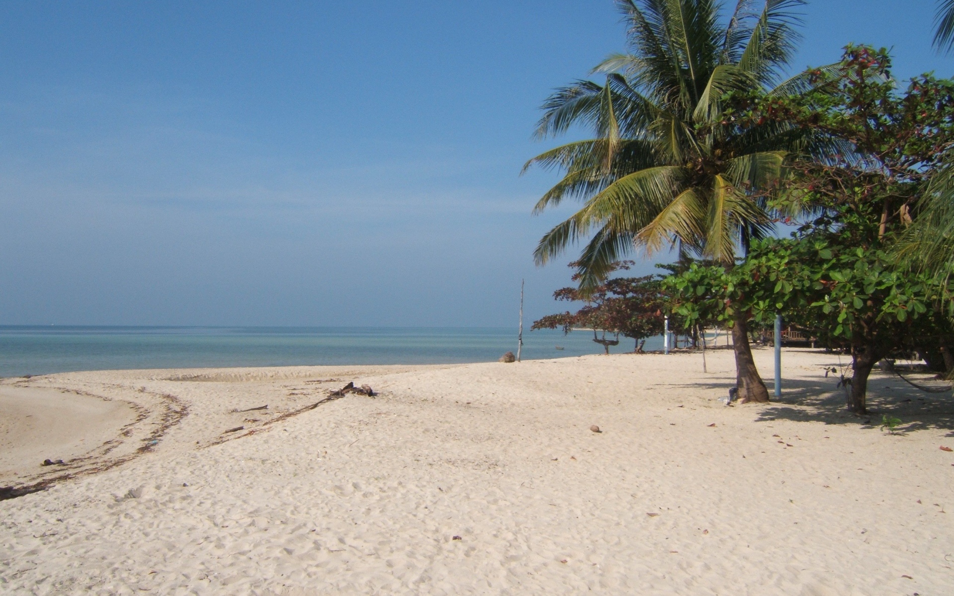 Песчаный пляж на острове Панган, Таиланд