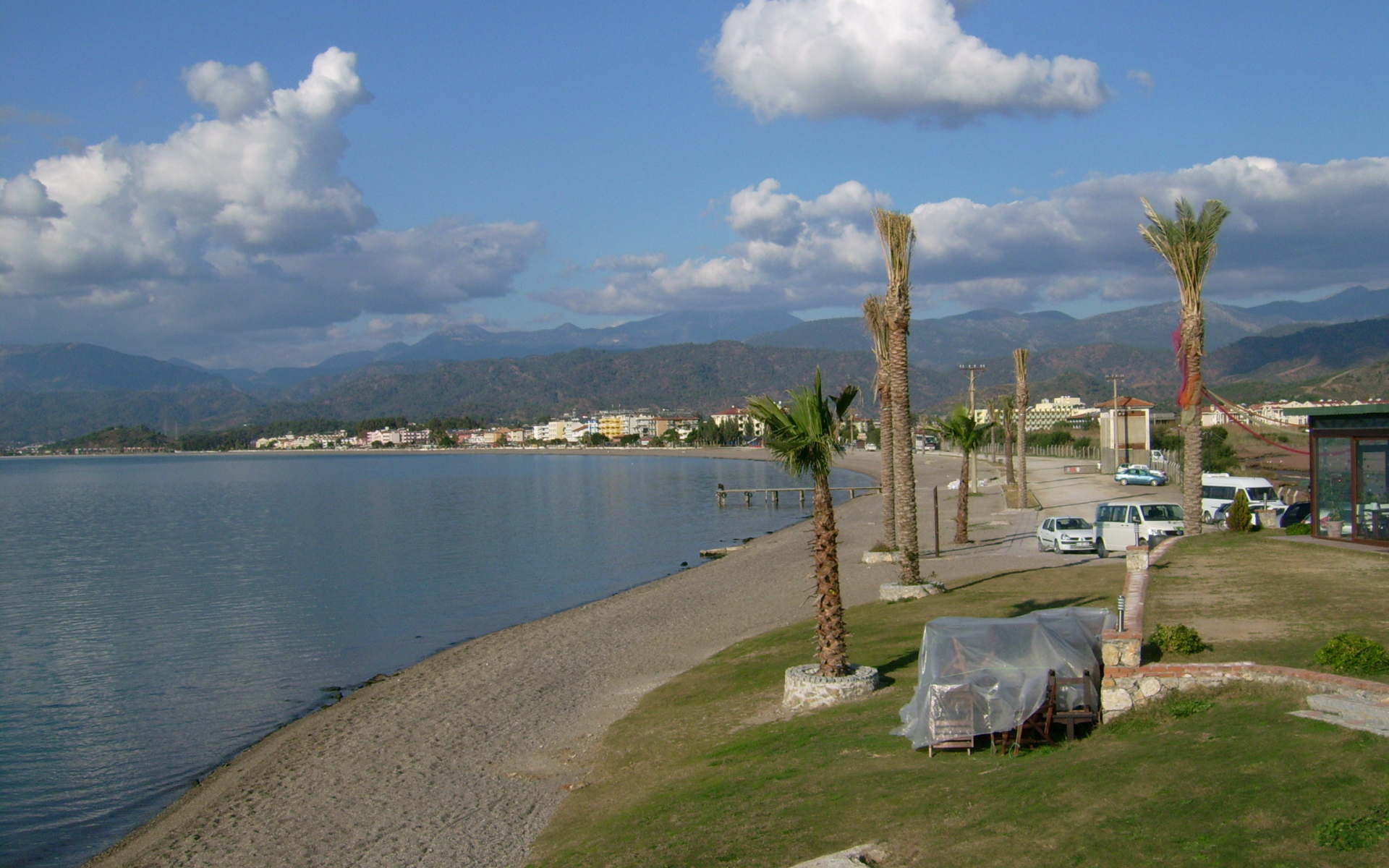 Пляж Чалыш в Фетхие Турция