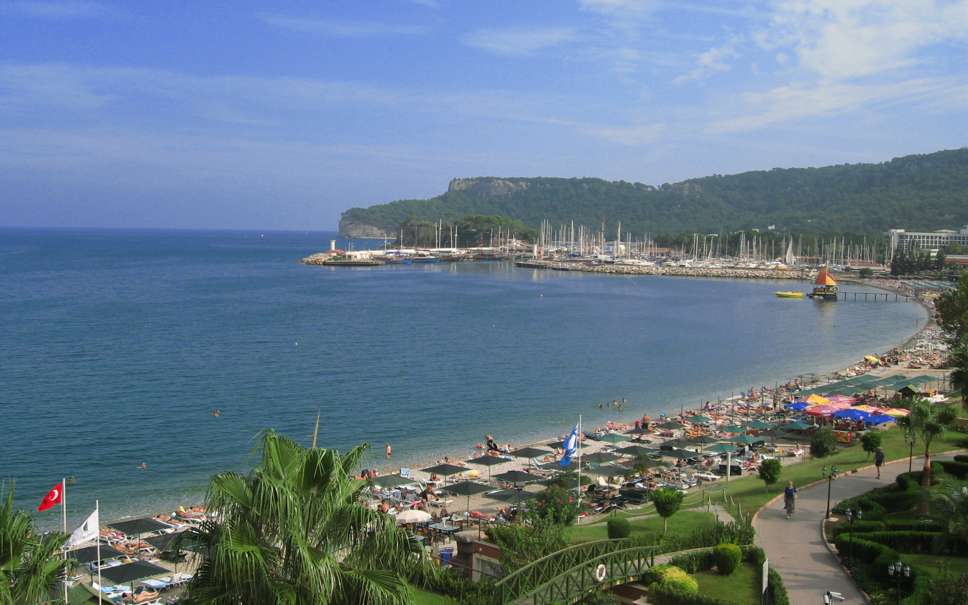 Побережье в Кемер, Турция