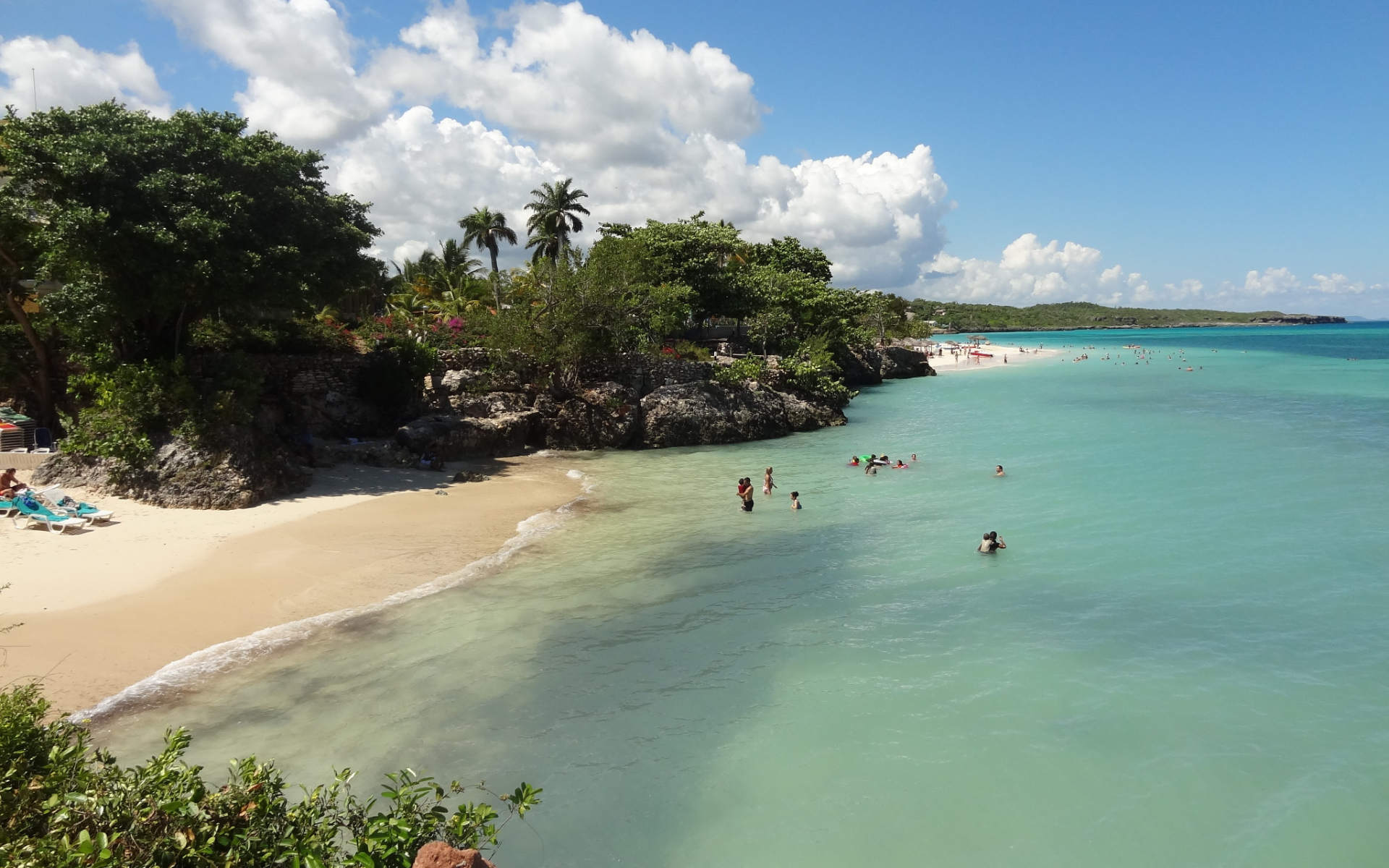 Тихая гавань на курорте Гуардалавака, Куба