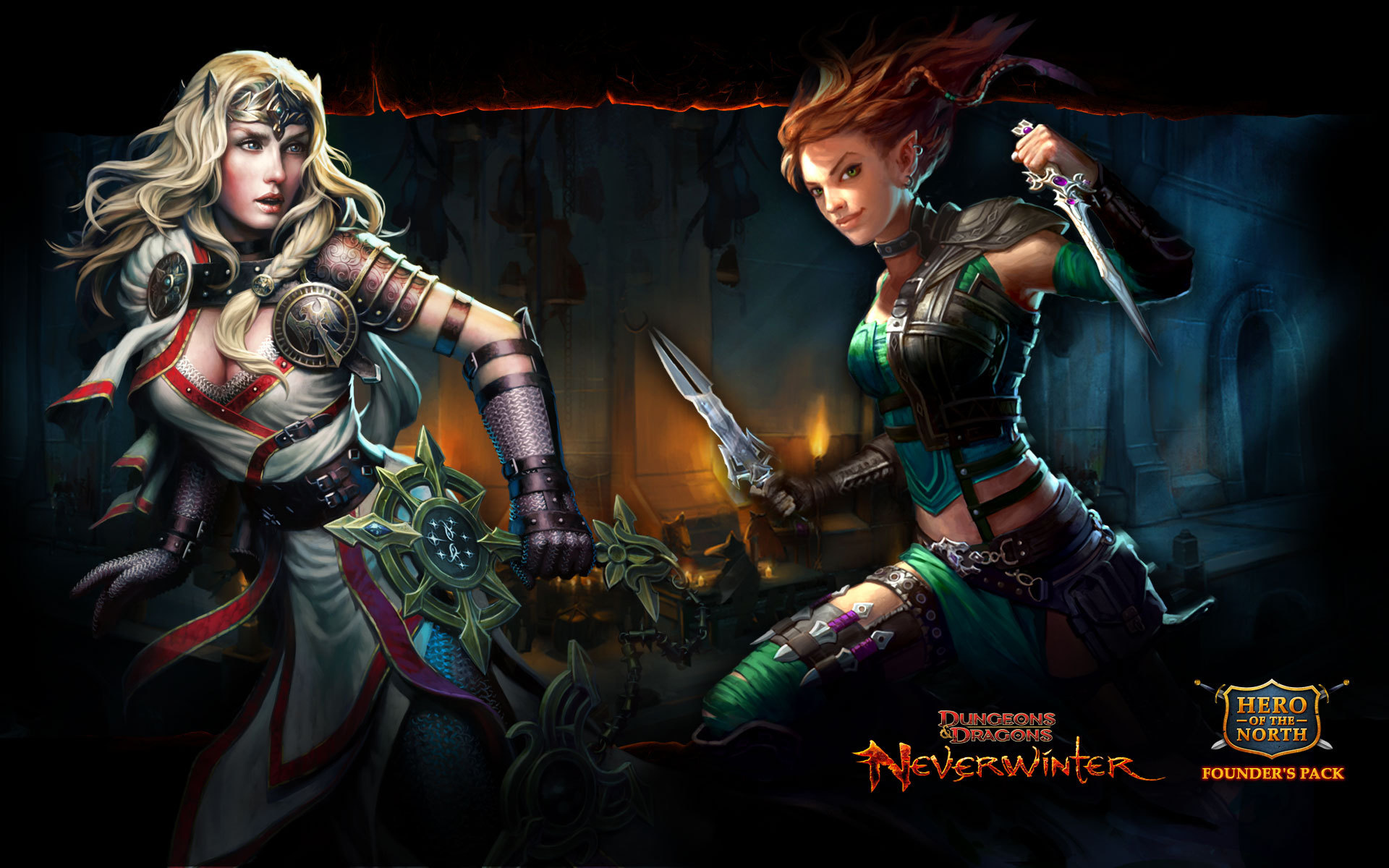 Отчаянные героини игры Neverwinter