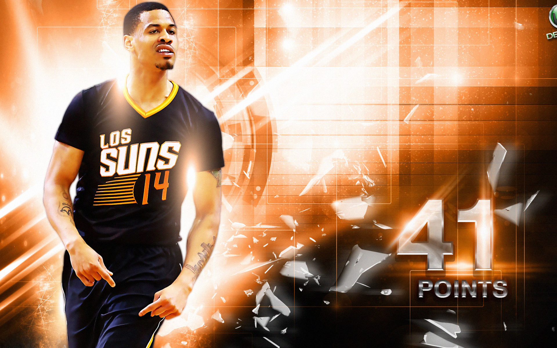 Джеральд Грин из баскетбольной команды Санс