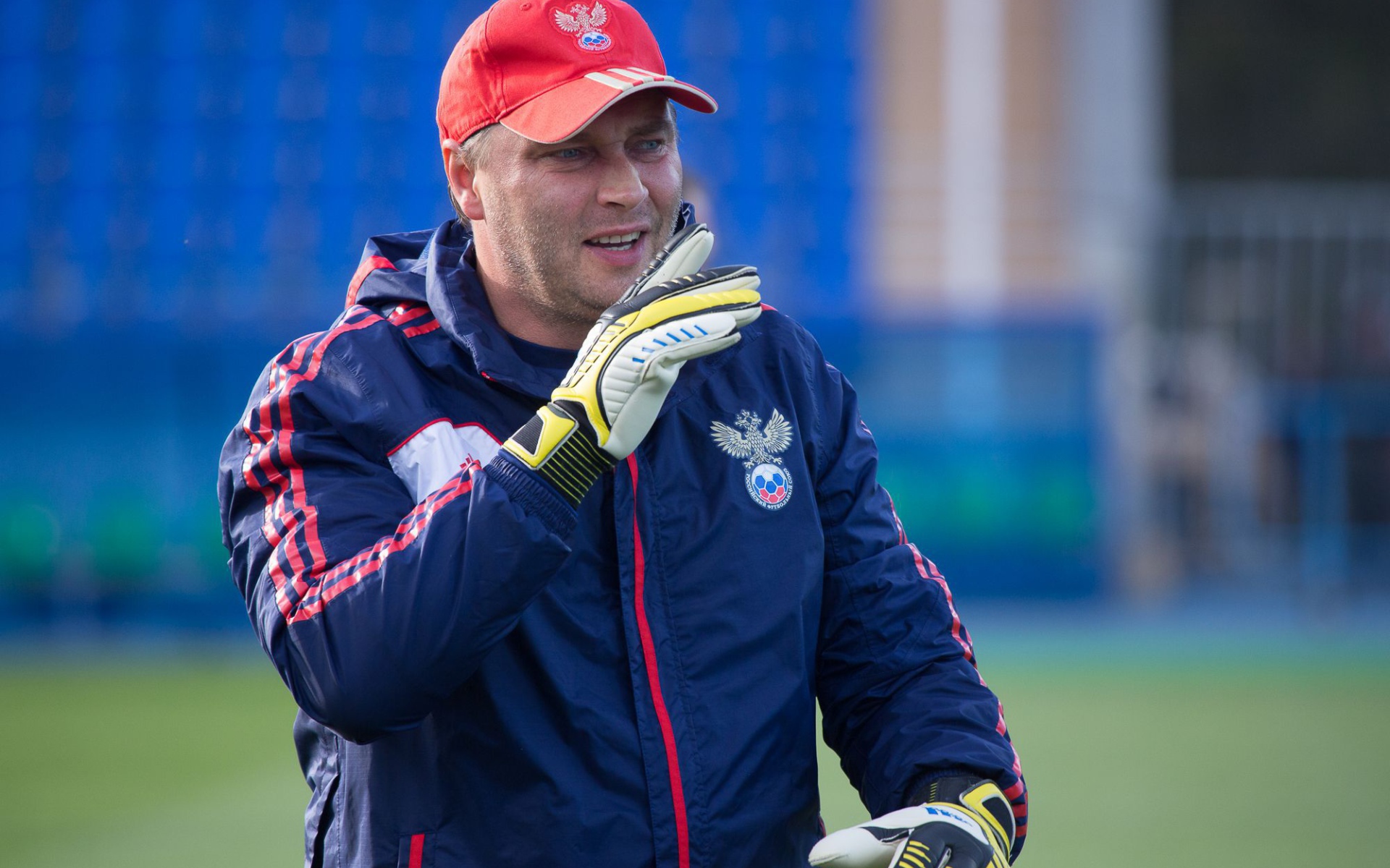 Тренер сборной России Сергей Овчинников