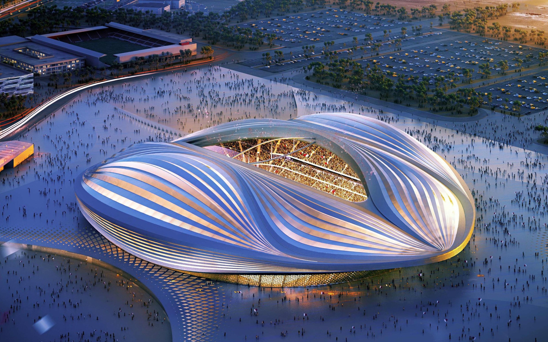 Stadium for the World Cup in Brazil 2014