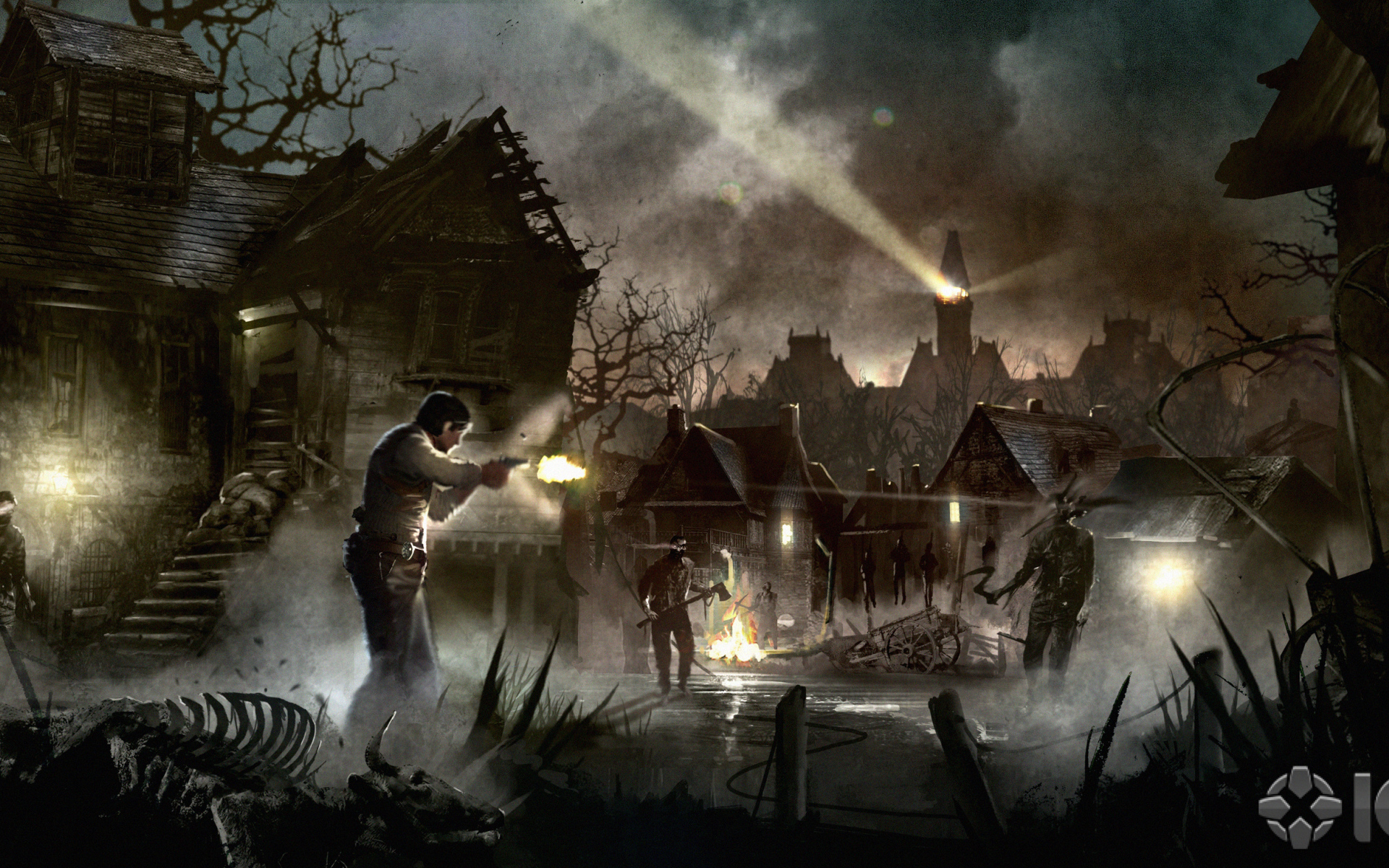 Сражение в игре The evil within