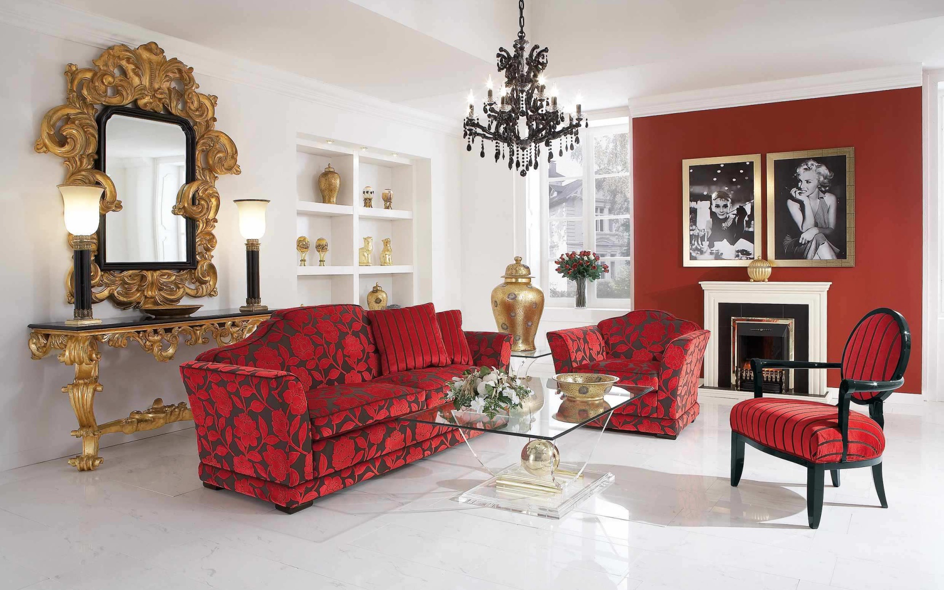 Эксклюзивный дизайн гостиной