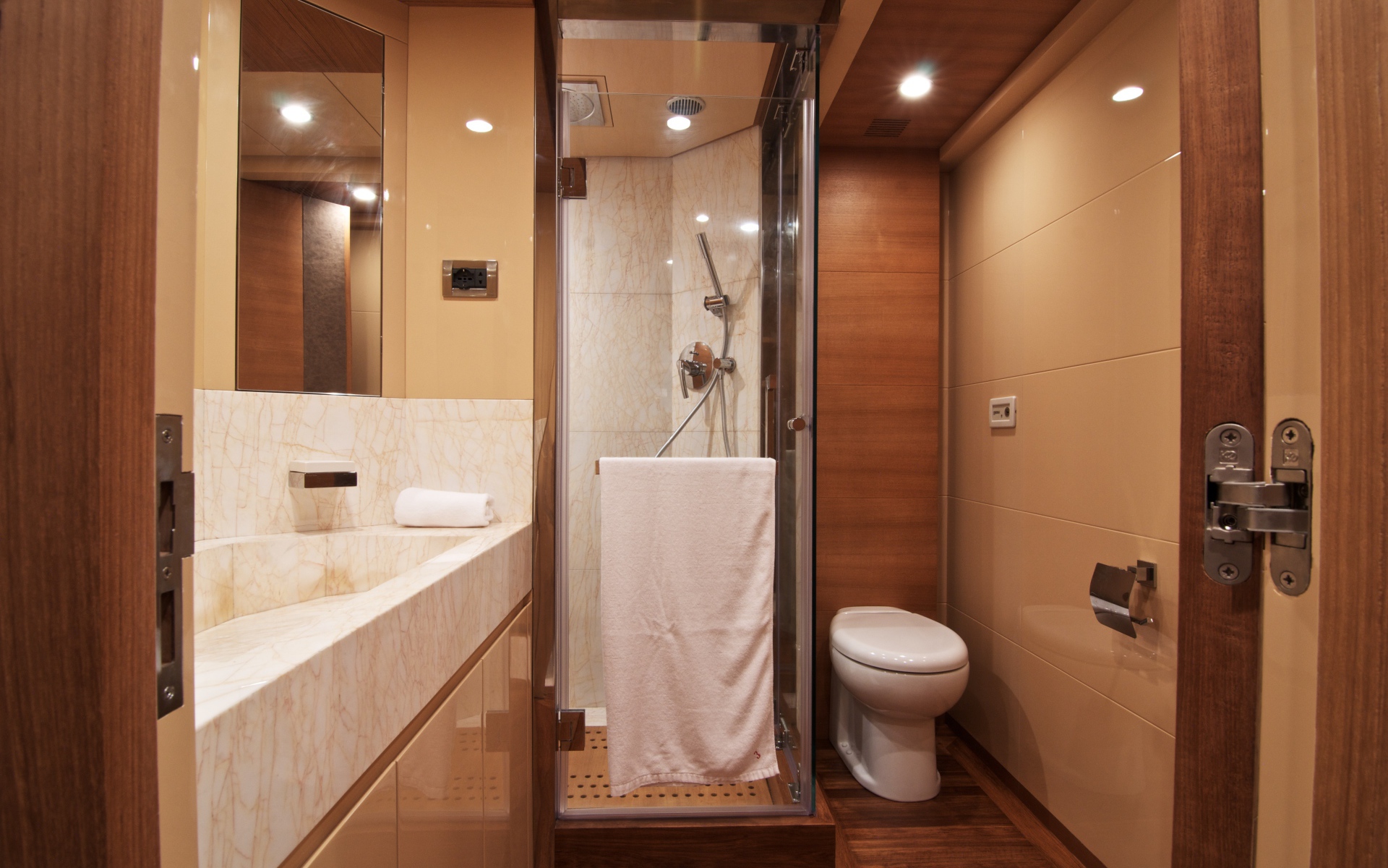 Идея для небольшой ванной