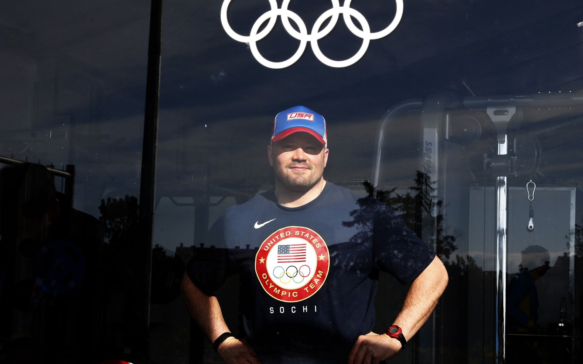 Обладатель двух бронзовых медалей американский бобслеист Стивен Холкомб на олимпиаде в Сочи