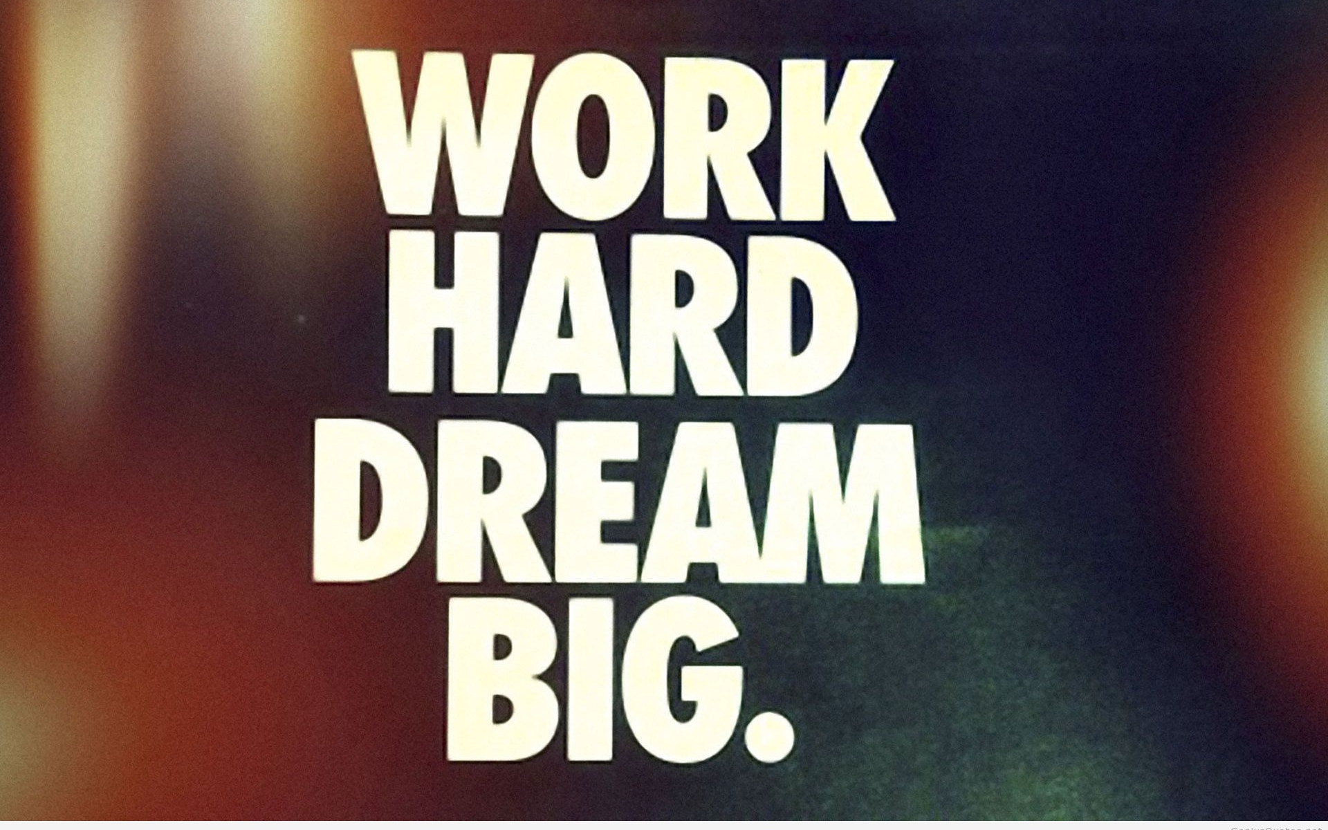 Работай и мечтай