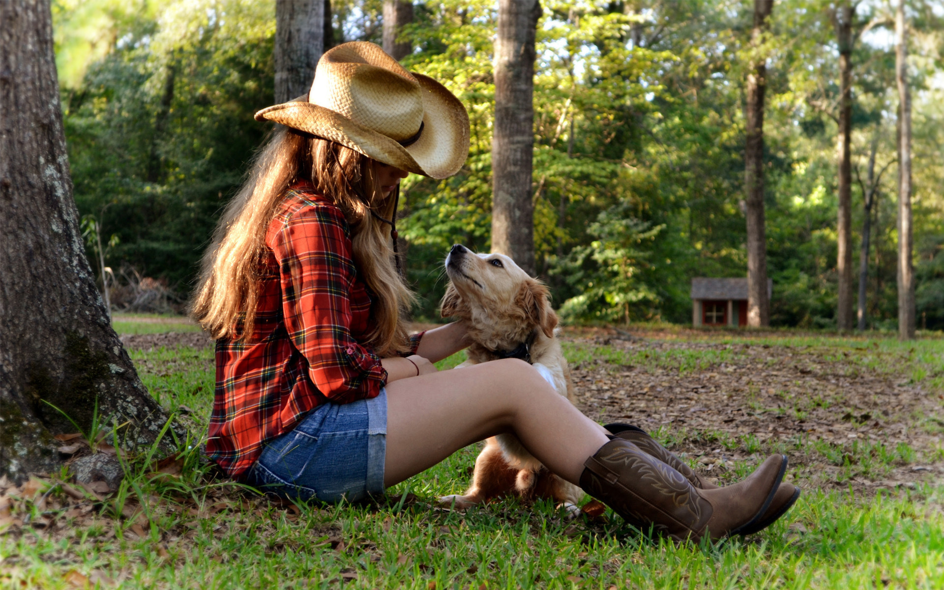 Девушка в ретро одежде