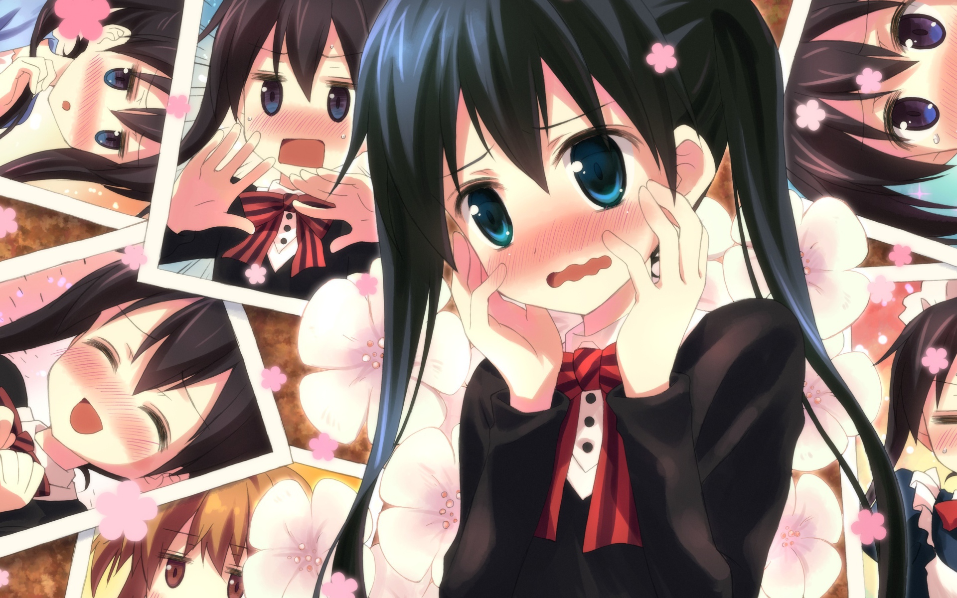 Девушка Айя из аниме Золотая мозаика