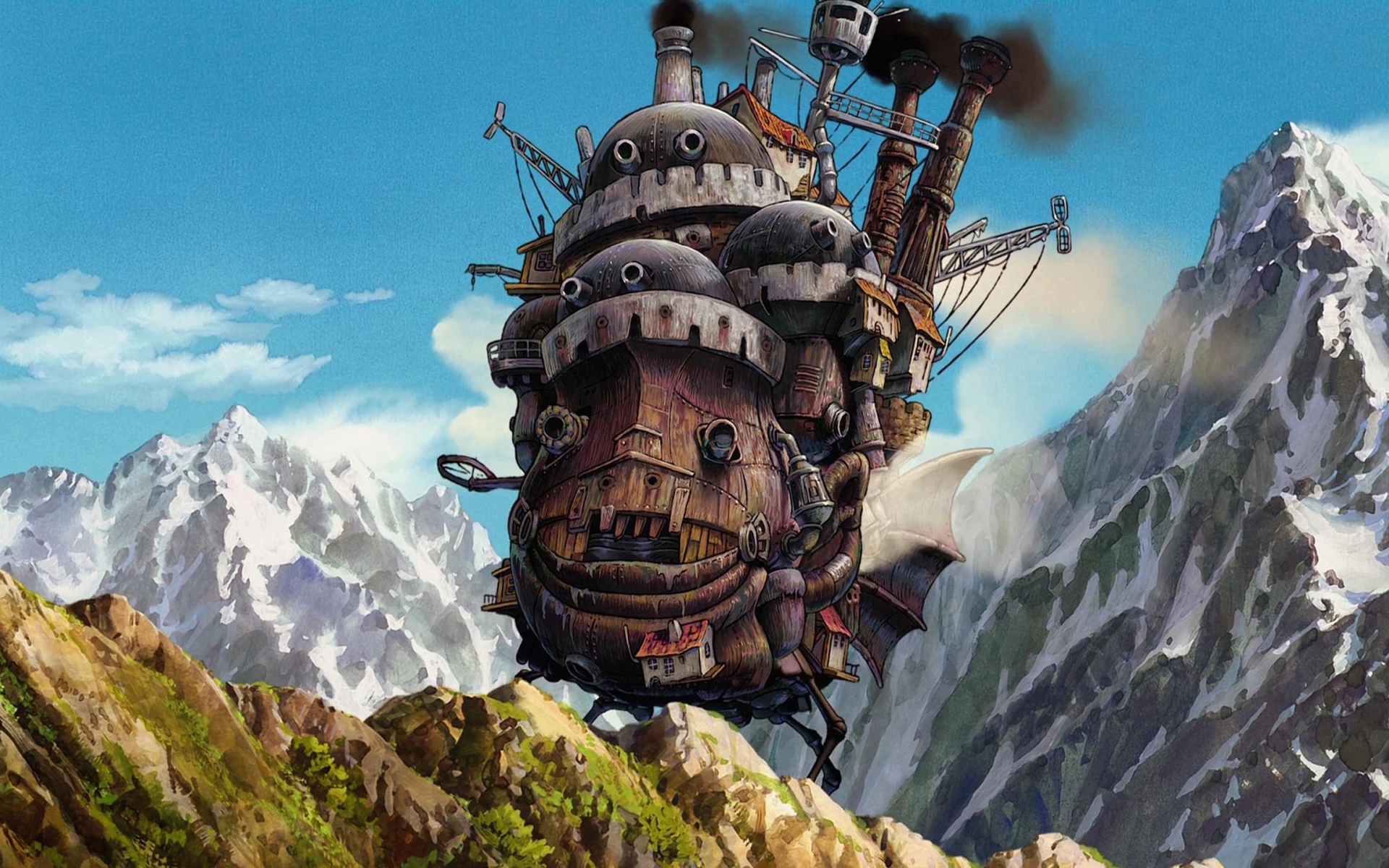 Летающий корабль в аниме Тоторо