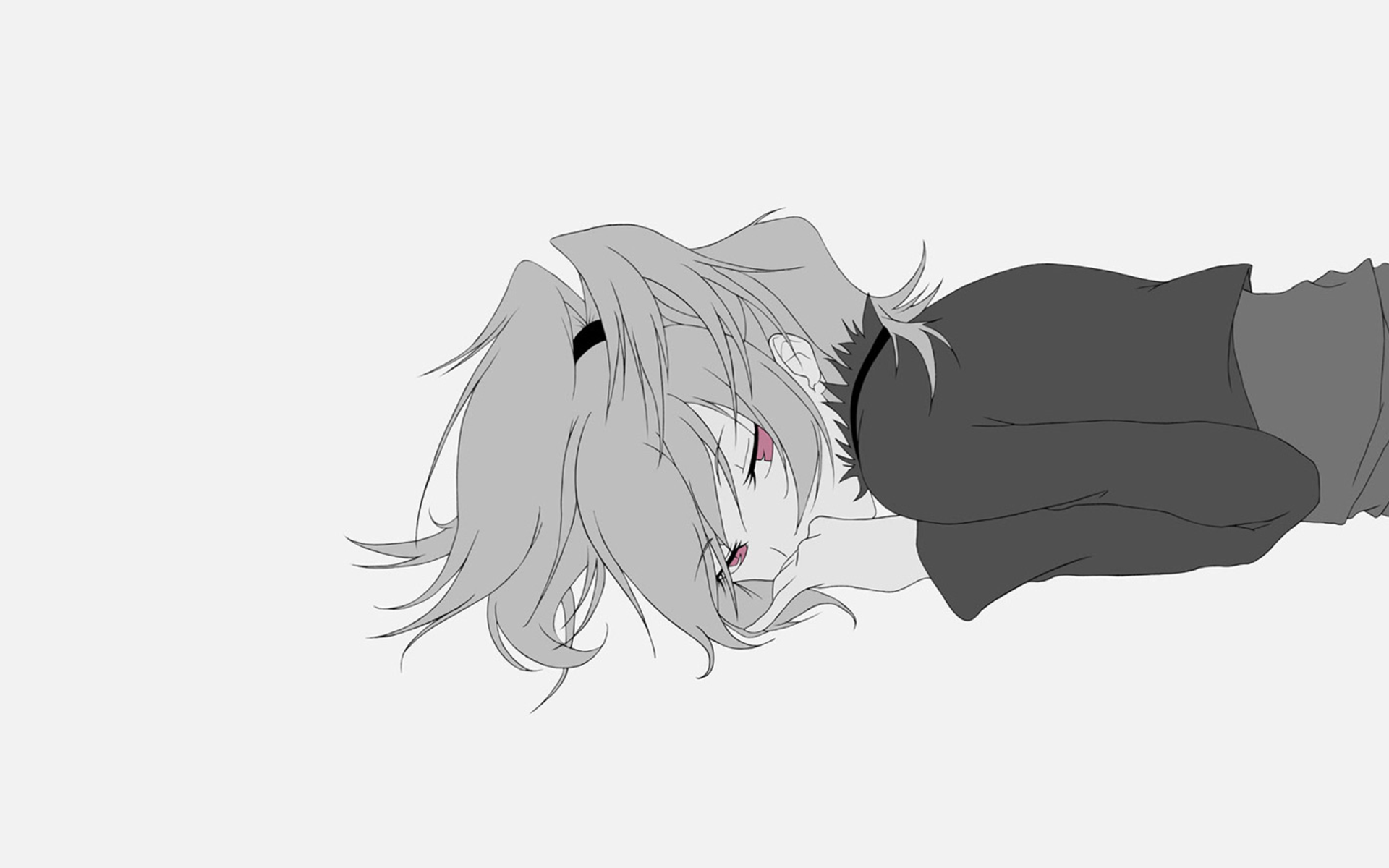 Серая девушка аниме Дюрарара!!