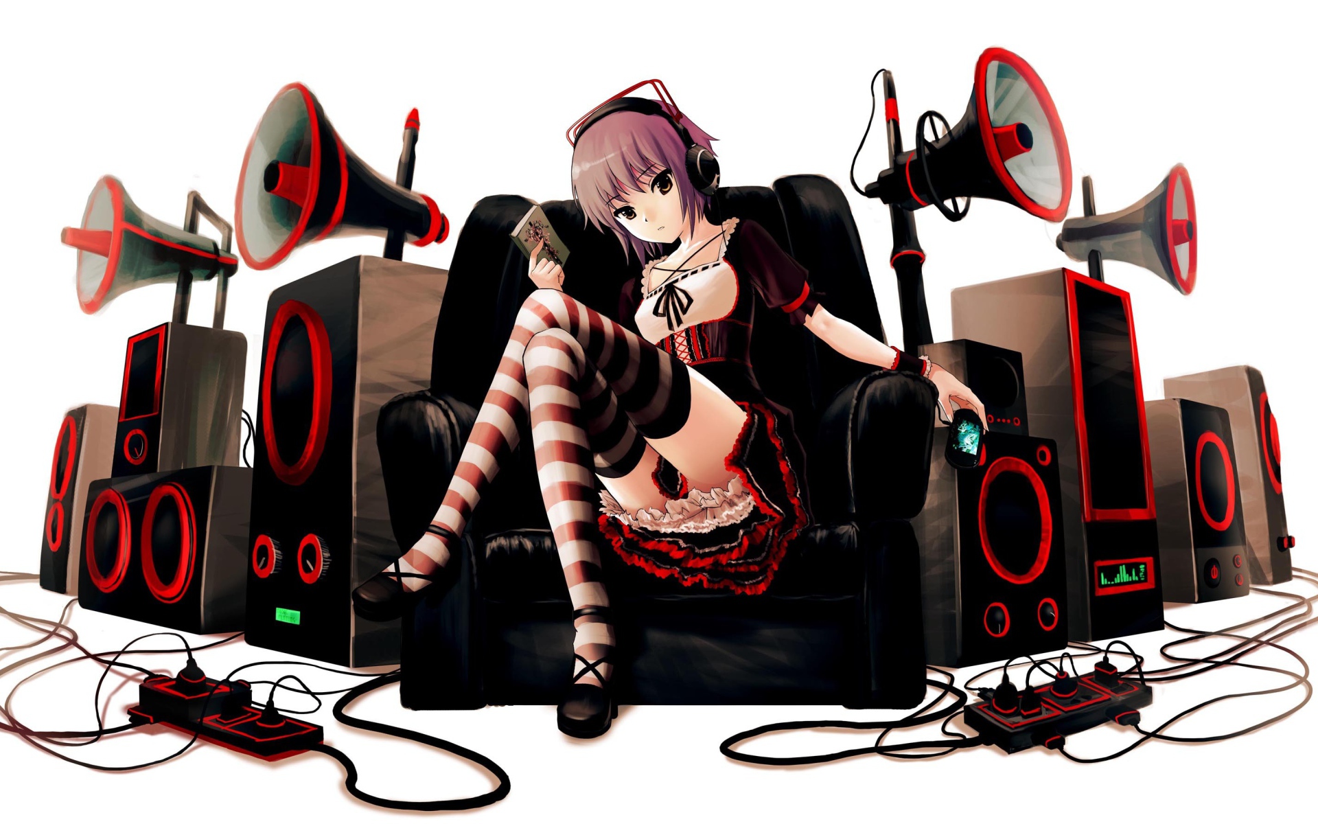 Харухи Судзумия из аниме любит музыку