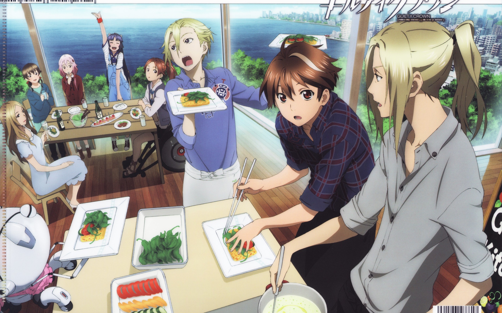Люди в кафе, аниме Корона грешника