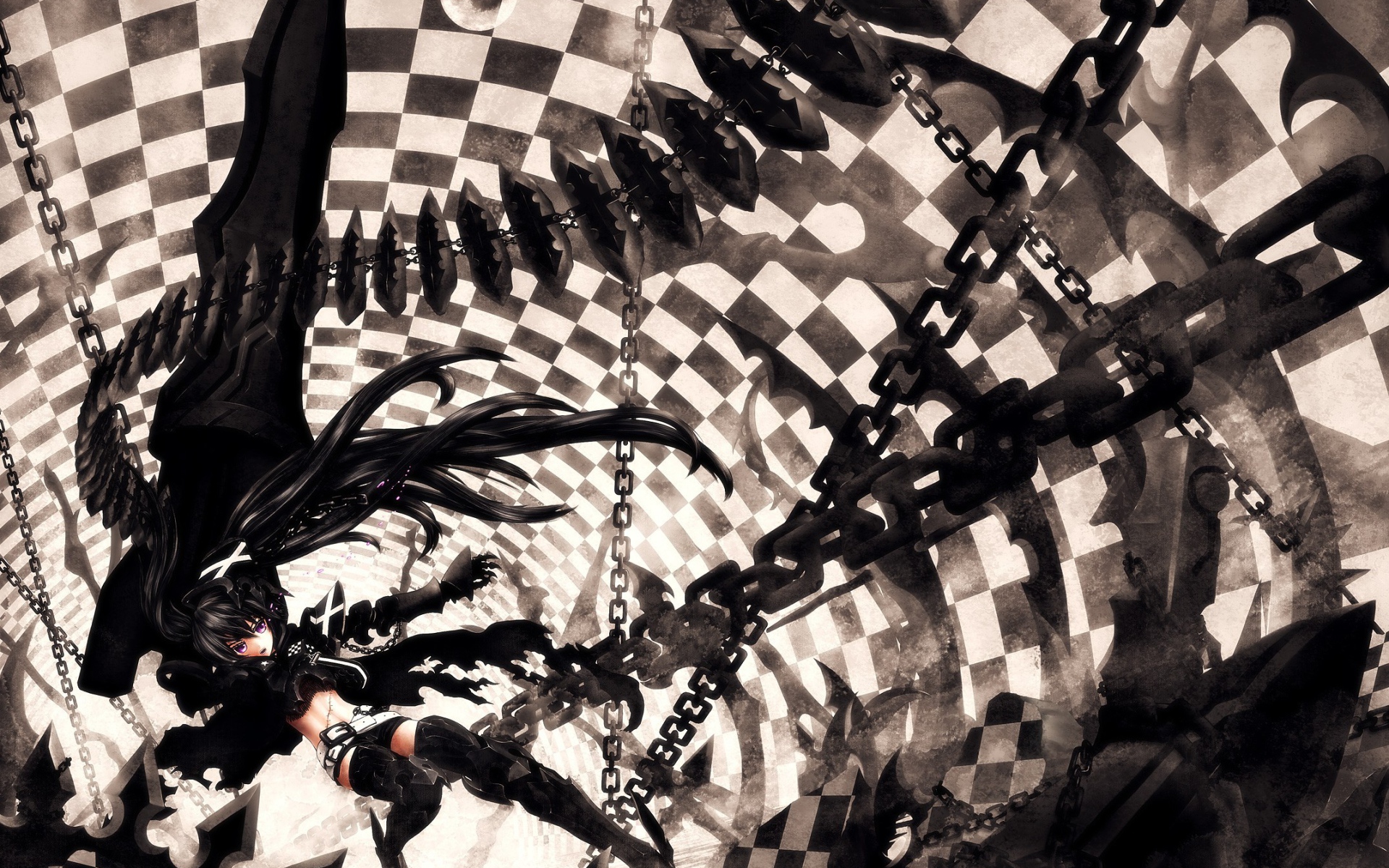 Сериал аниме Black Rock Shooter