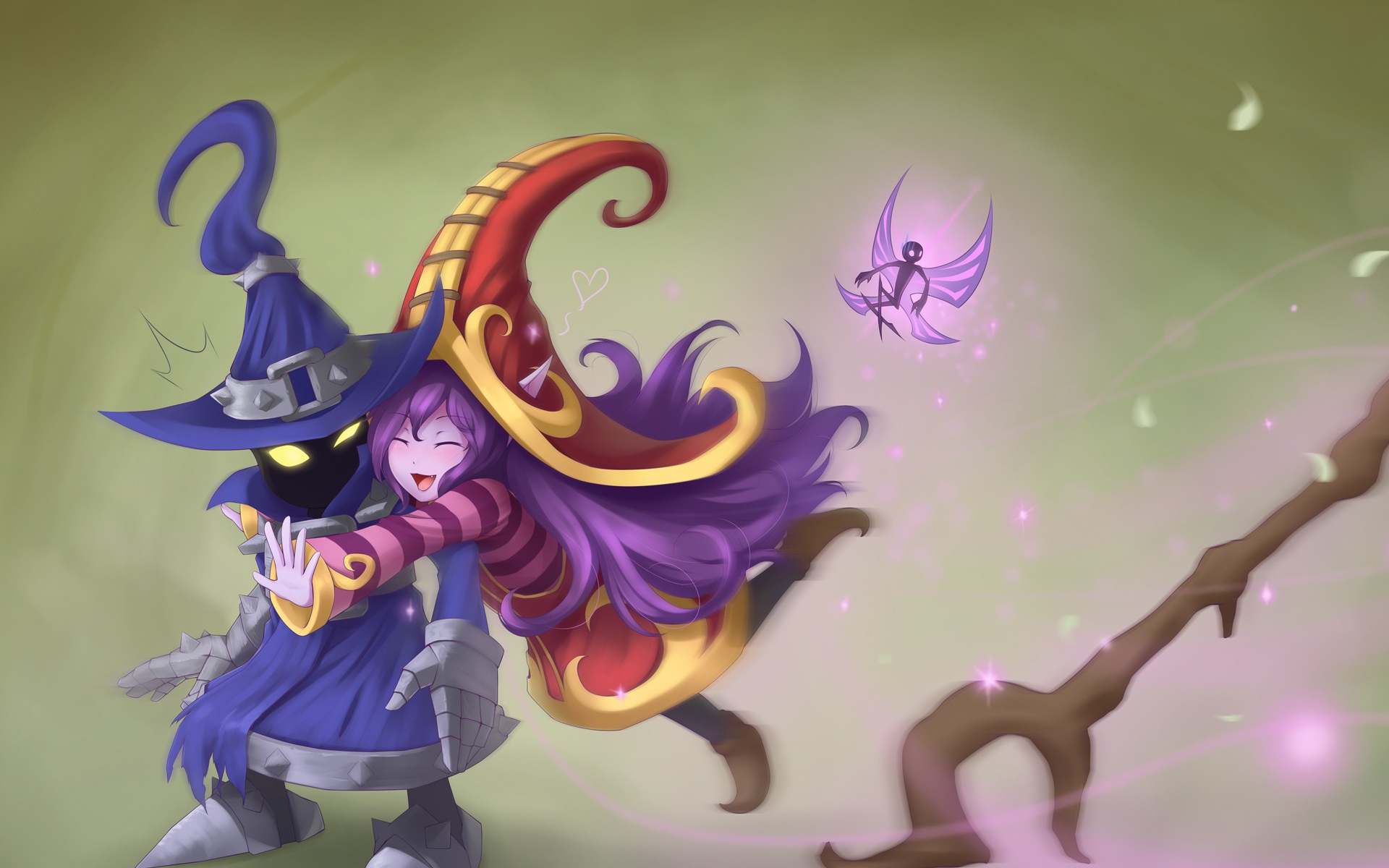 Вейгар и Лулу в аниме Лига легенд