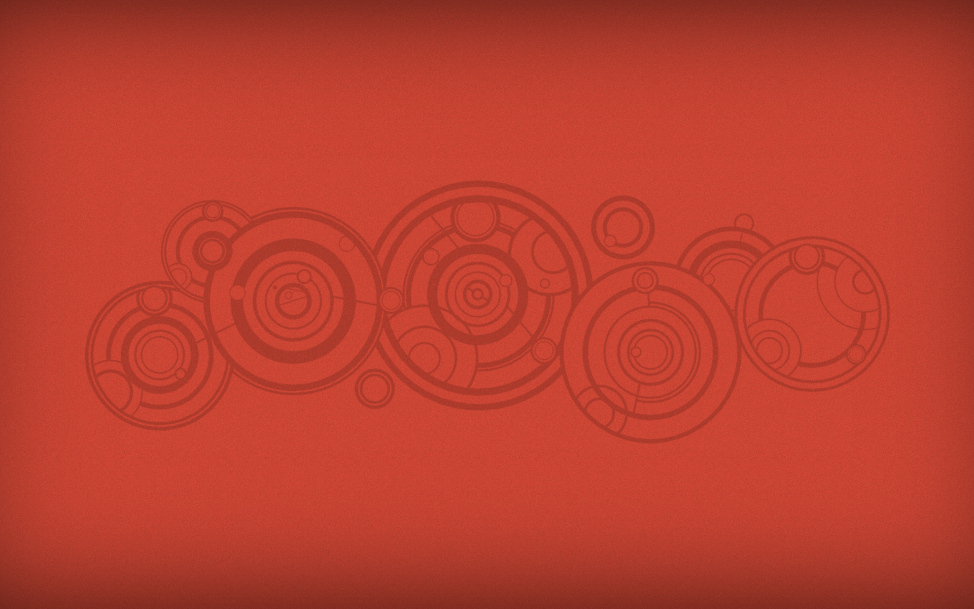 Круги на красном фоне, сериал Доктор Кто